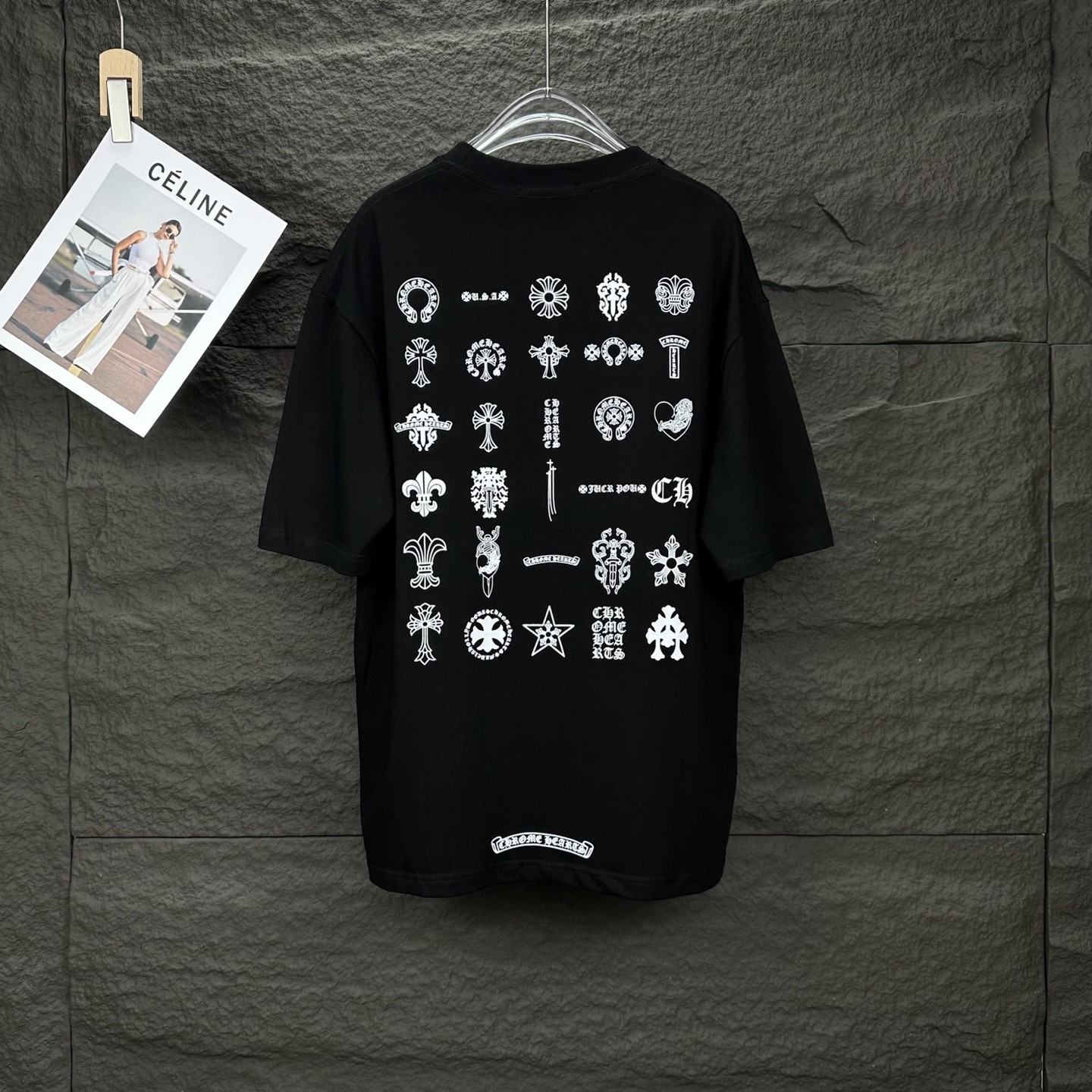 [CHROM HEARTS -크롬하츠] 크롬하츠 24SS 코튼 반팔티