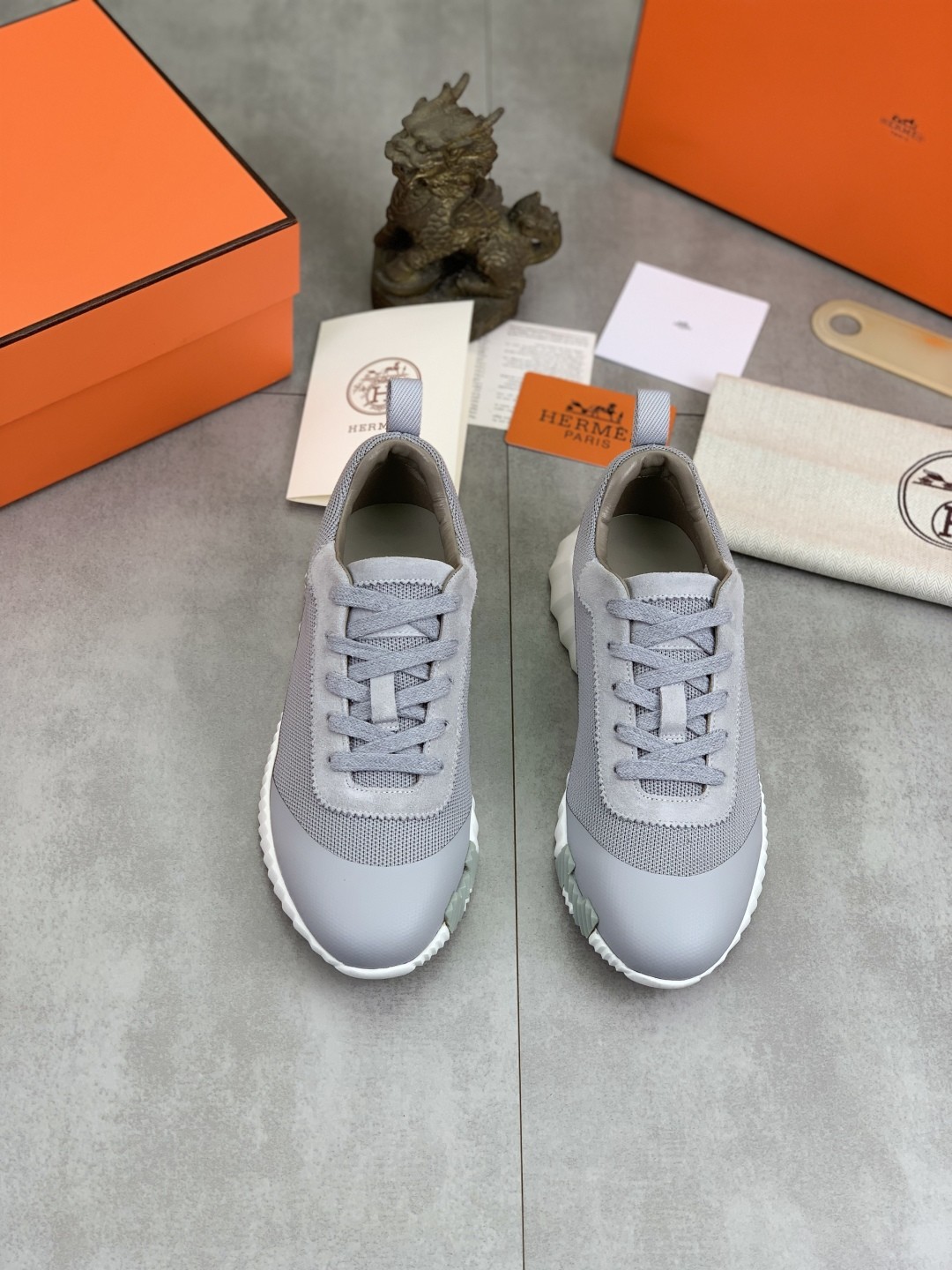 [HERMES-에르메스] 에르메스 바운싱 스니커즈 남여공용