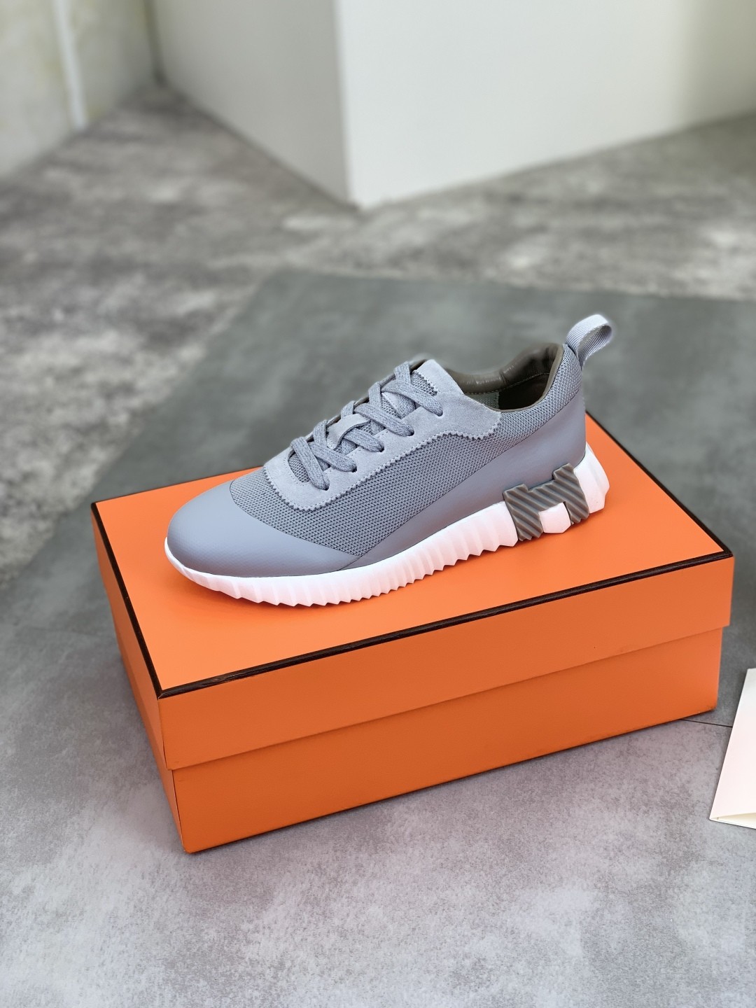 [HERMES-에르메스] 에르메스 바운싱 스니커즈 남여공용