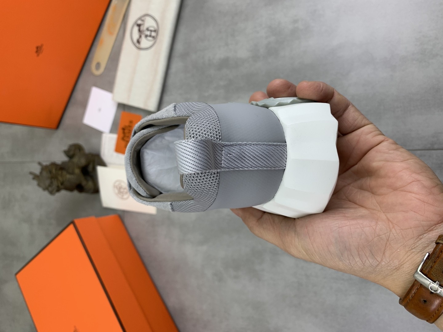 [HERMES-에르메스] 에르메스 바운싱 스니커즈 남여공용