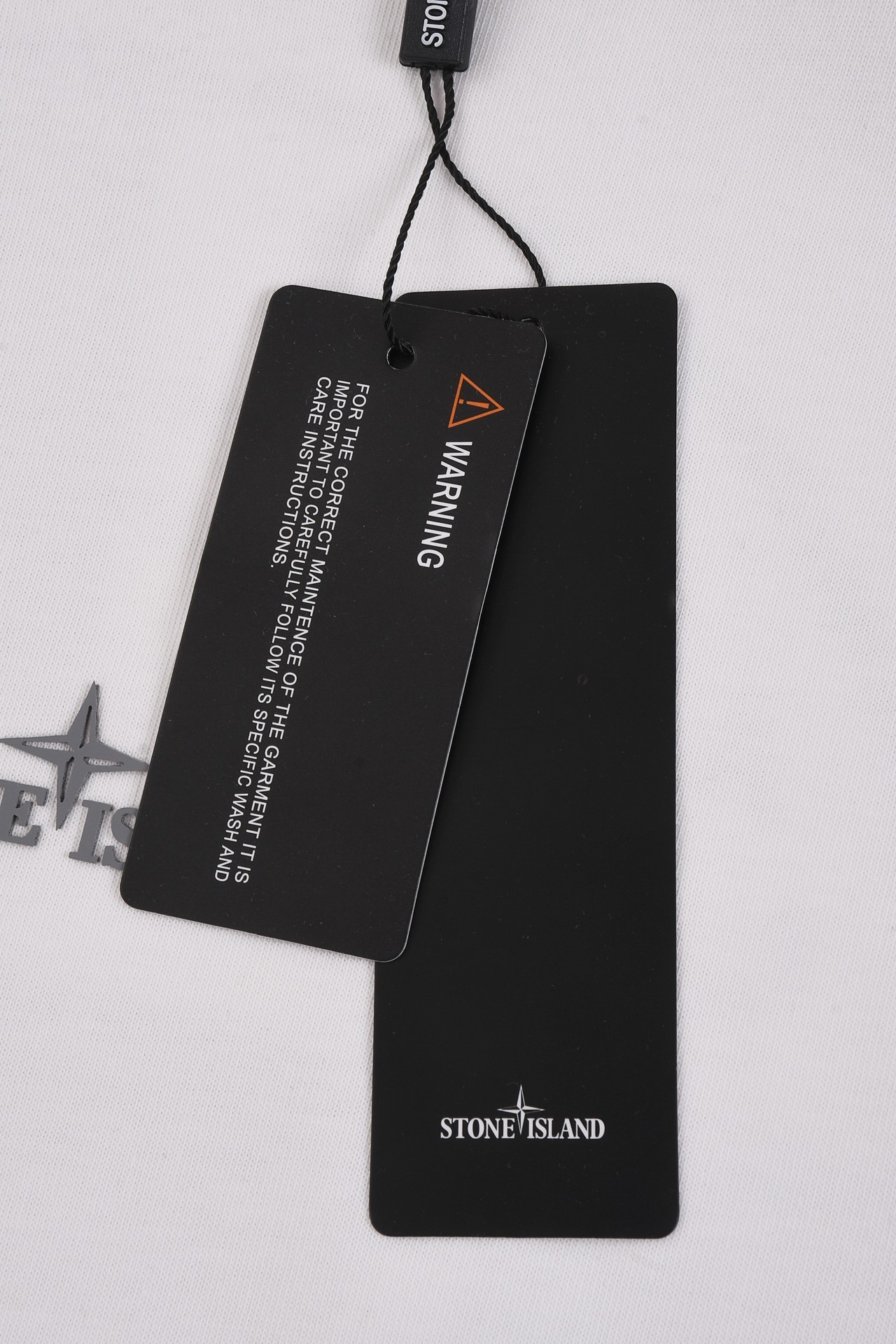 [STON ISLAND -스톤아일랜드] 스톤아일랜드 마이크로 로고 프린트 티셔츠