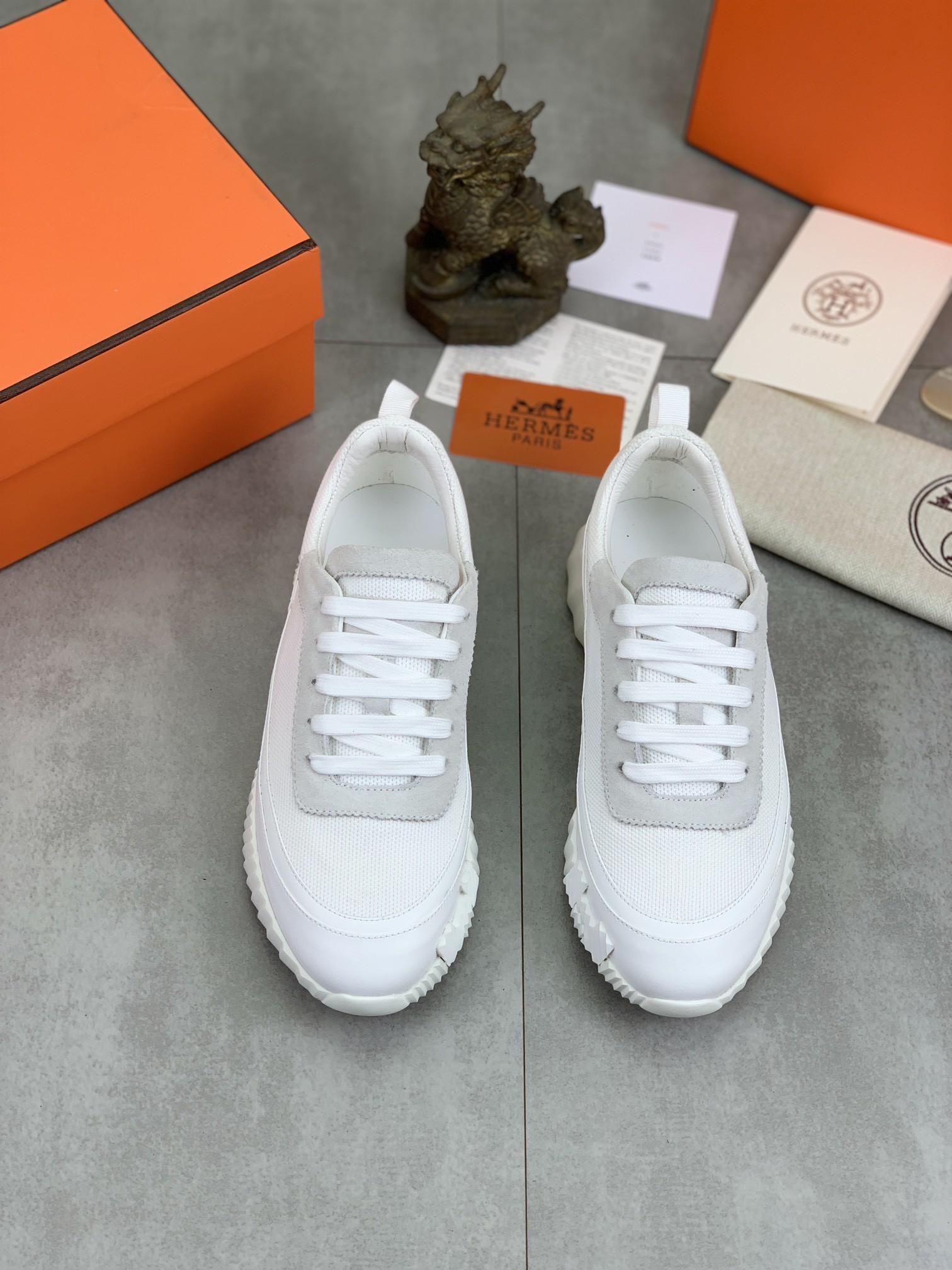 [HERMES-에르메스] 에르메스  바운싱 스니커즈 남여공용