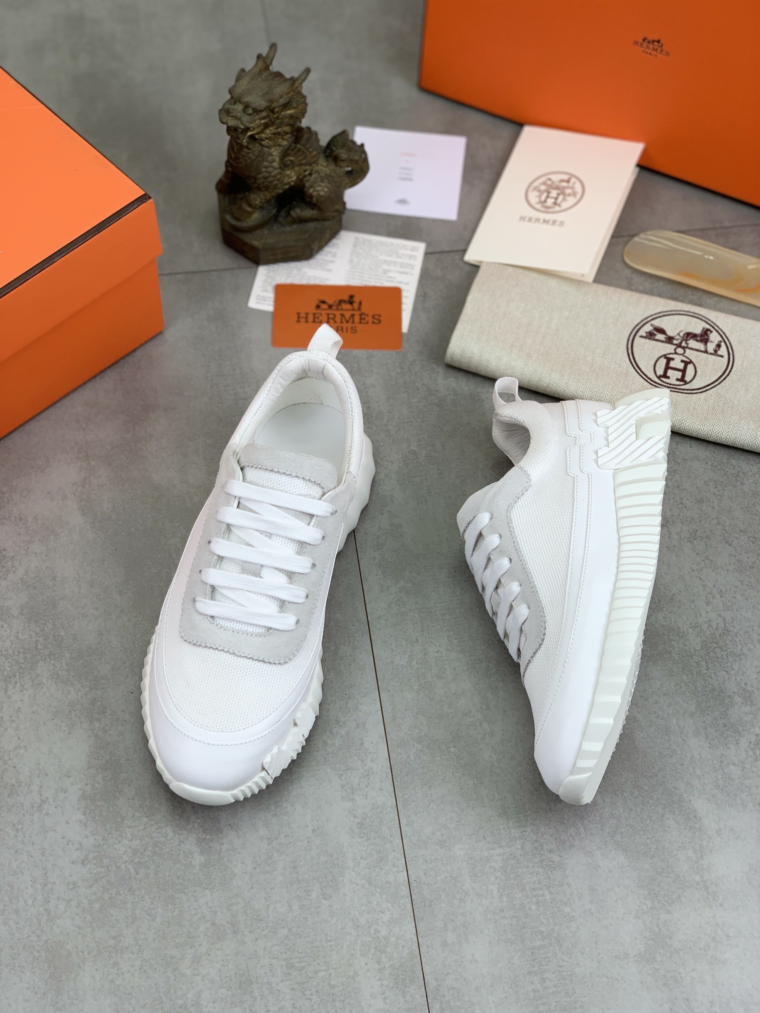 [HERMES-에르메스] 에르메스  바운싱 스니커즈 남여공용