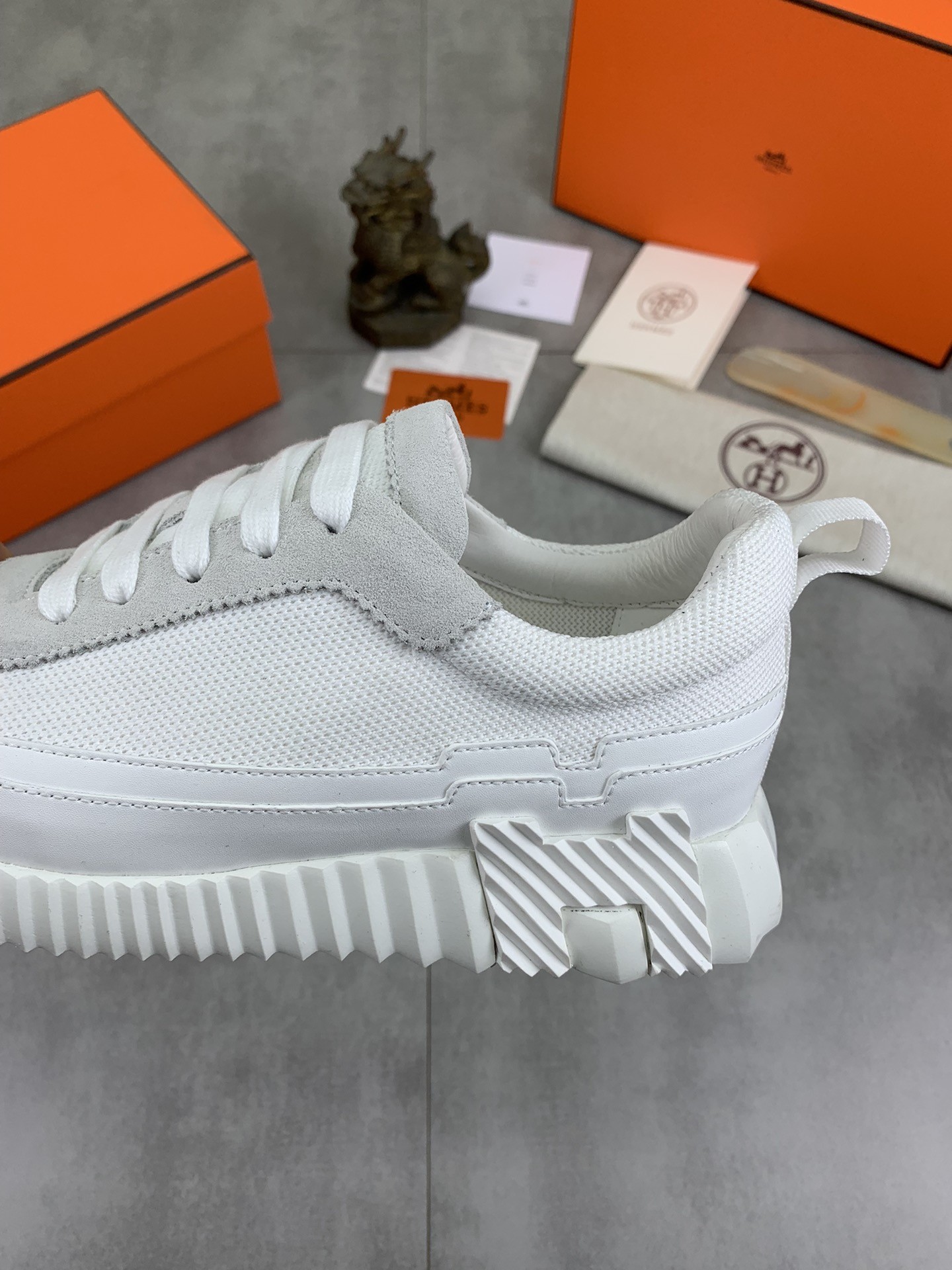 [HERMES-에르메스] 에르메스  바운싱 스니커즈 남여공용