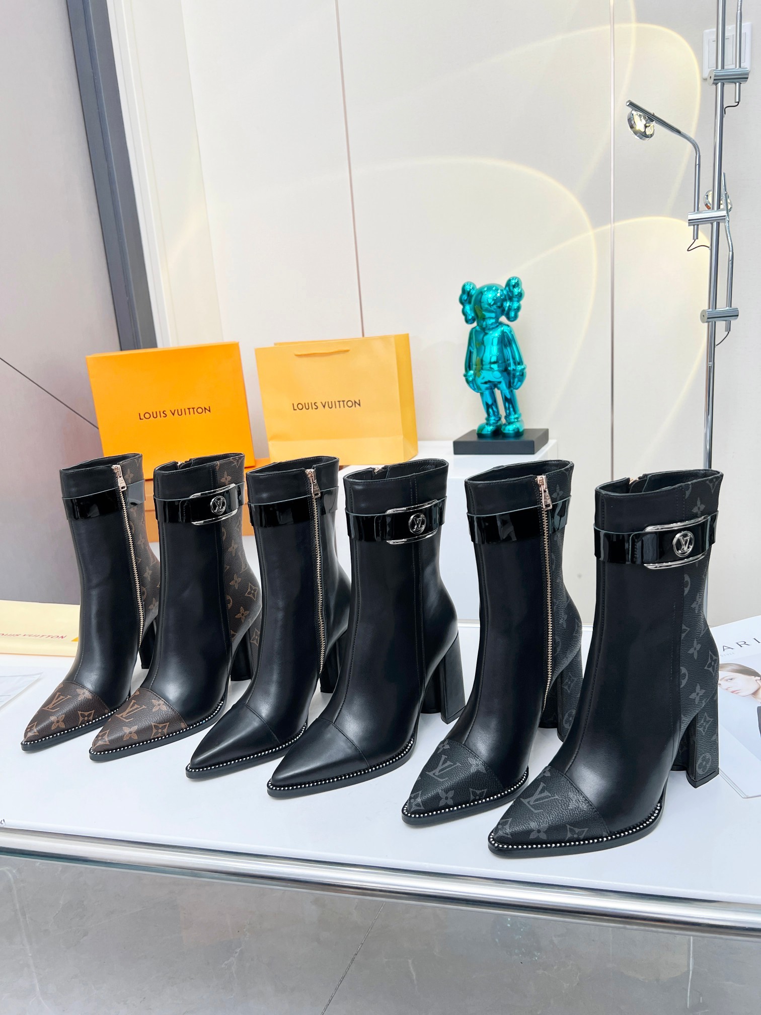 [LOUIS VUITTON-루이비통] 루이비통 앵클 부츠