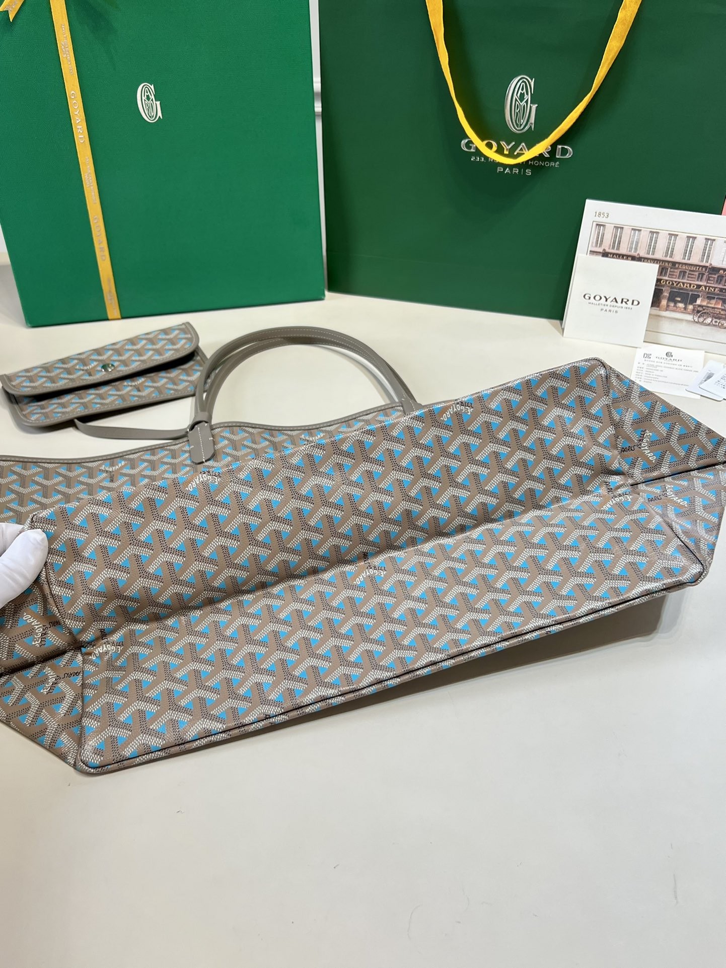 [GOYARD-고야드]  고야드  클레흐부아 생루이백백