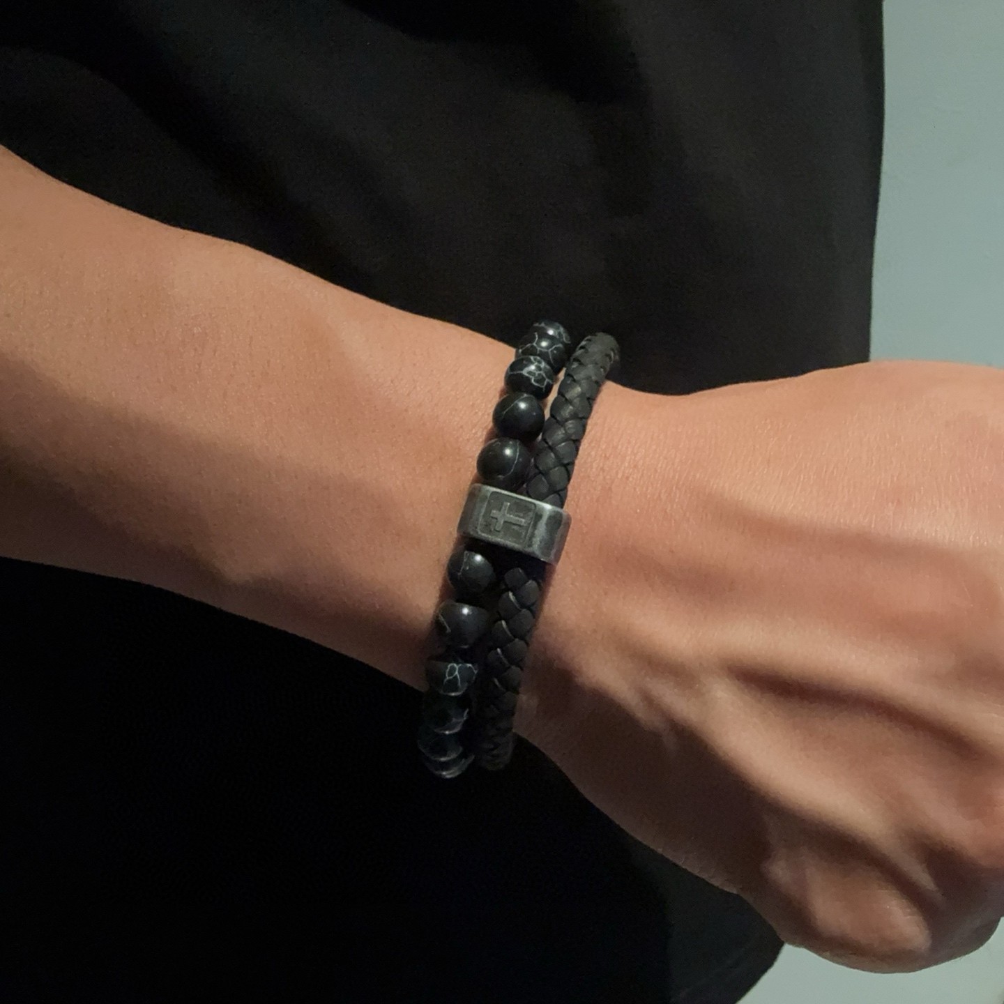 [CHROM HEARTS -크롬하츠] 크롬하츠 비즈 남성 팔찌