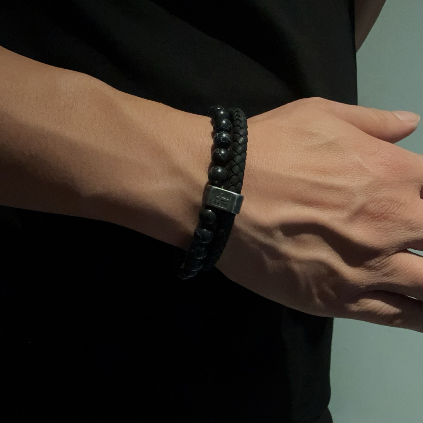 [CHROM HEARTS -크롬하츠] 크롬하츠 비즈 남성 팔찌