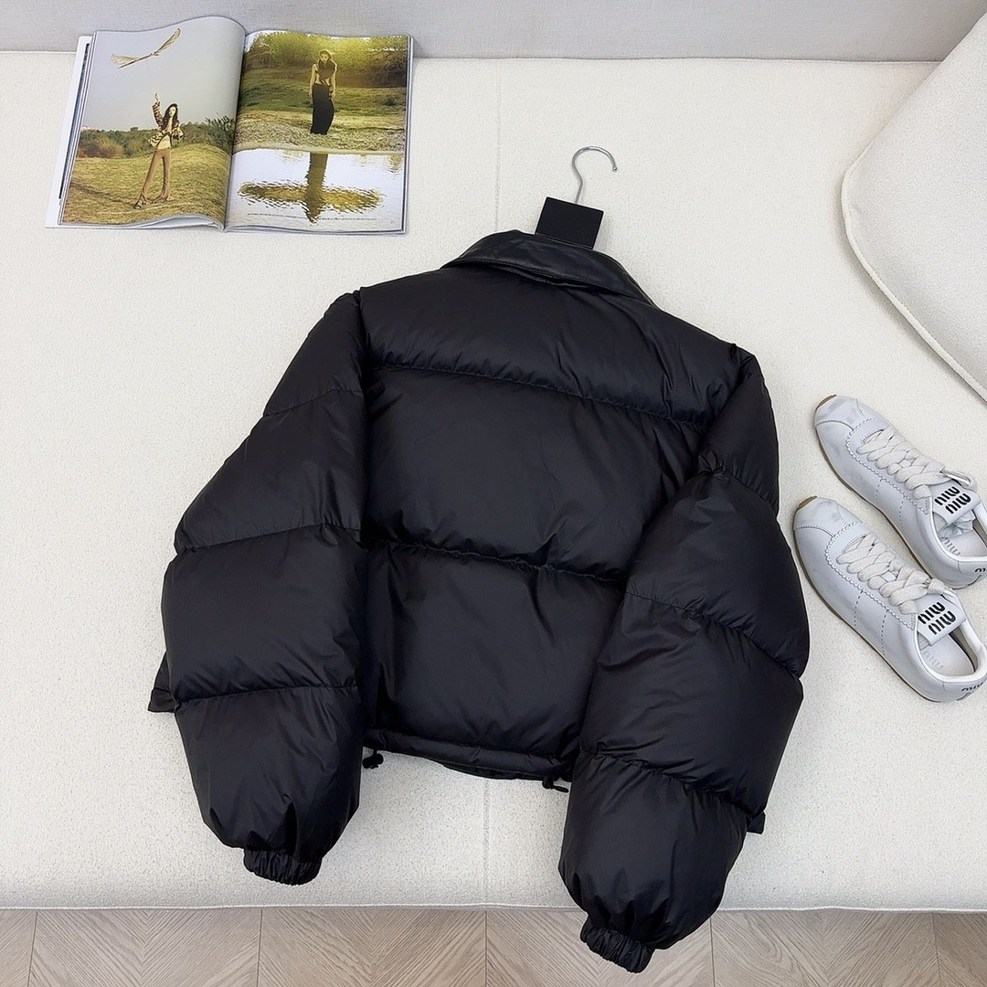 [MIU MIU-미우미우] 미우미우 크롭 패딩 점퍼