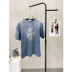 [STON ISLAND -스톤아일랜드] 스톤아일랜드 스탬프 프린트 코튼저지 티셔츠