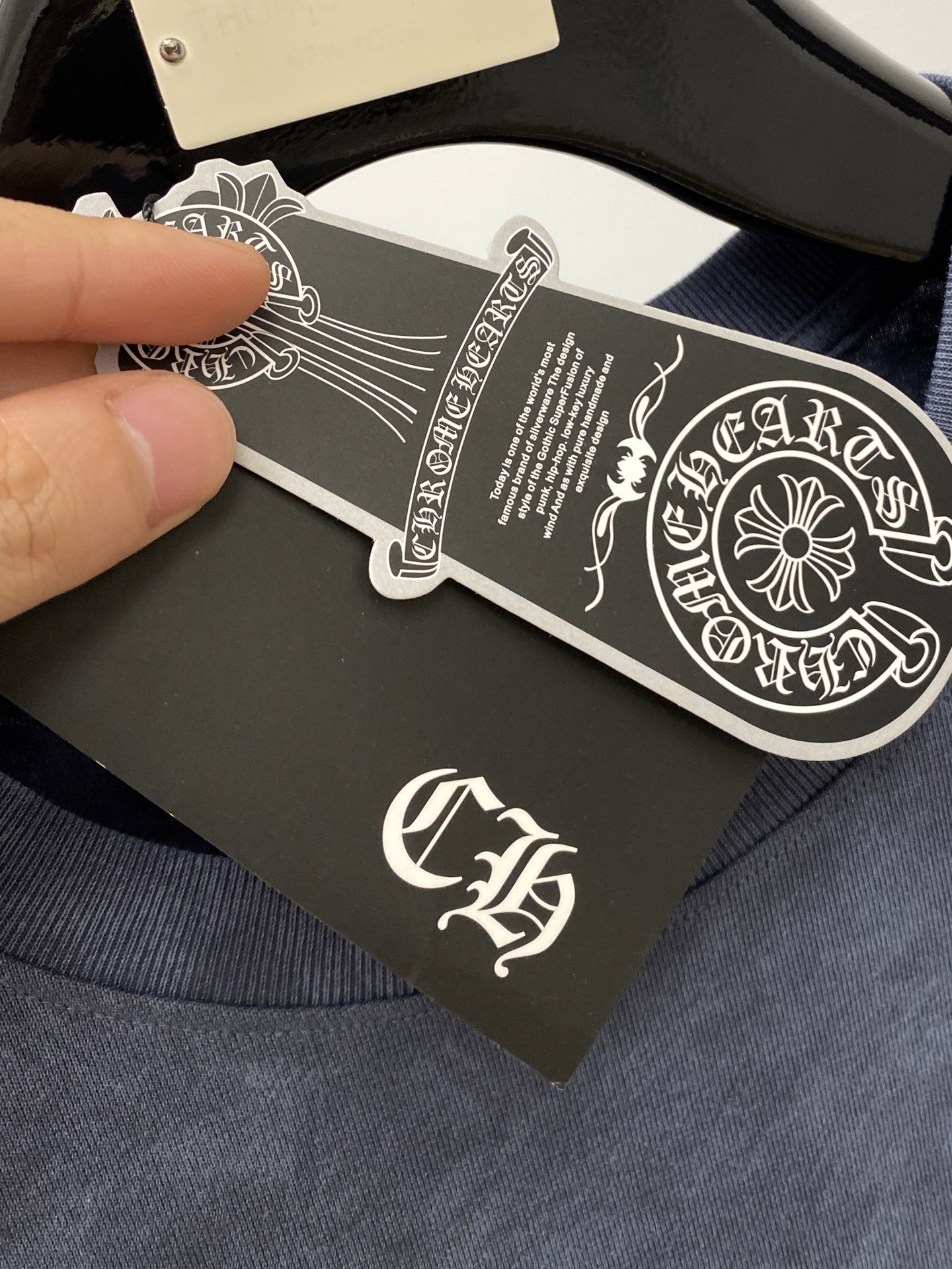 [CHROM HEARTS -크롬하츠] 크롬하츠  빈티지 남성 반팔 티셔츠