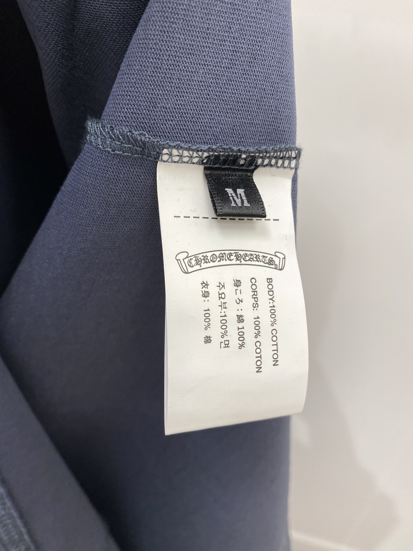 [CHROM HEARTS -크롬하츠] 크롬하츠  빈티지 남성 반팔 티셔츠