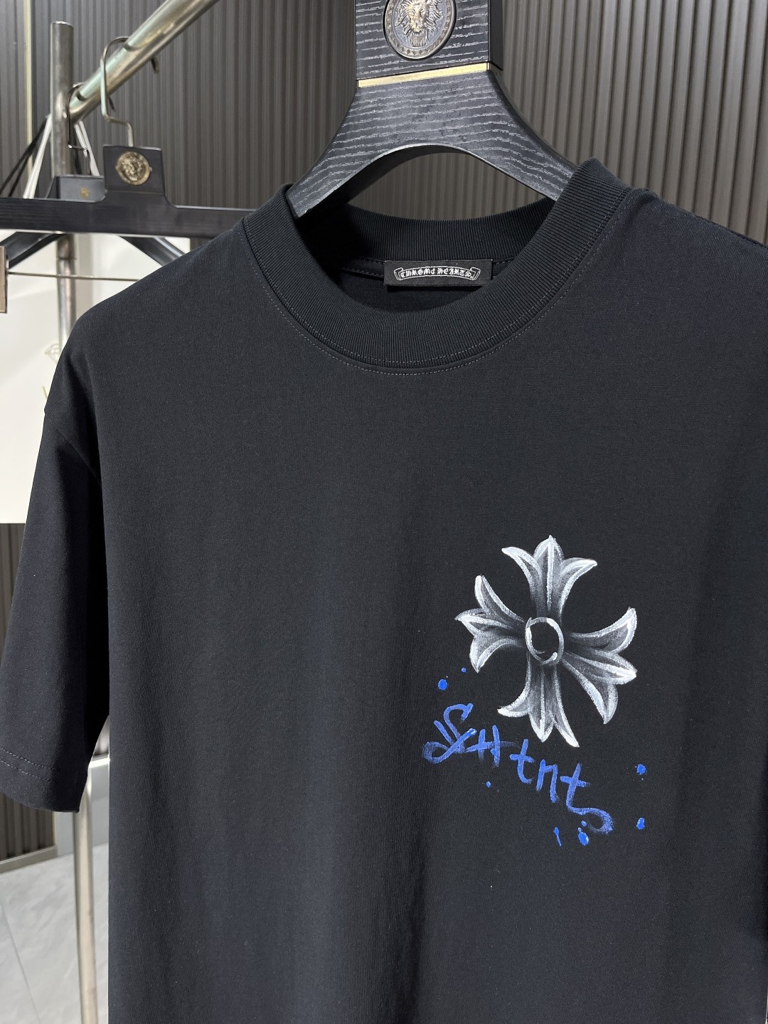 [CHROM HEARTS -크롬하츠] 크롬하츠 캐주얼 코튼 반팔 티셔츠