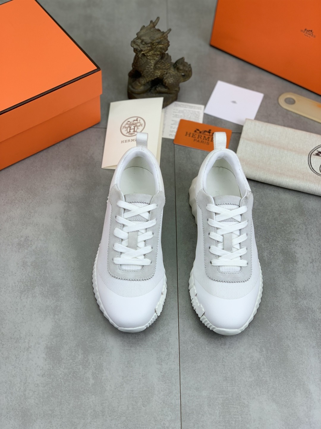 [HERMES-에르메스]  에르메스  바운싱 스니커즈 남여공용