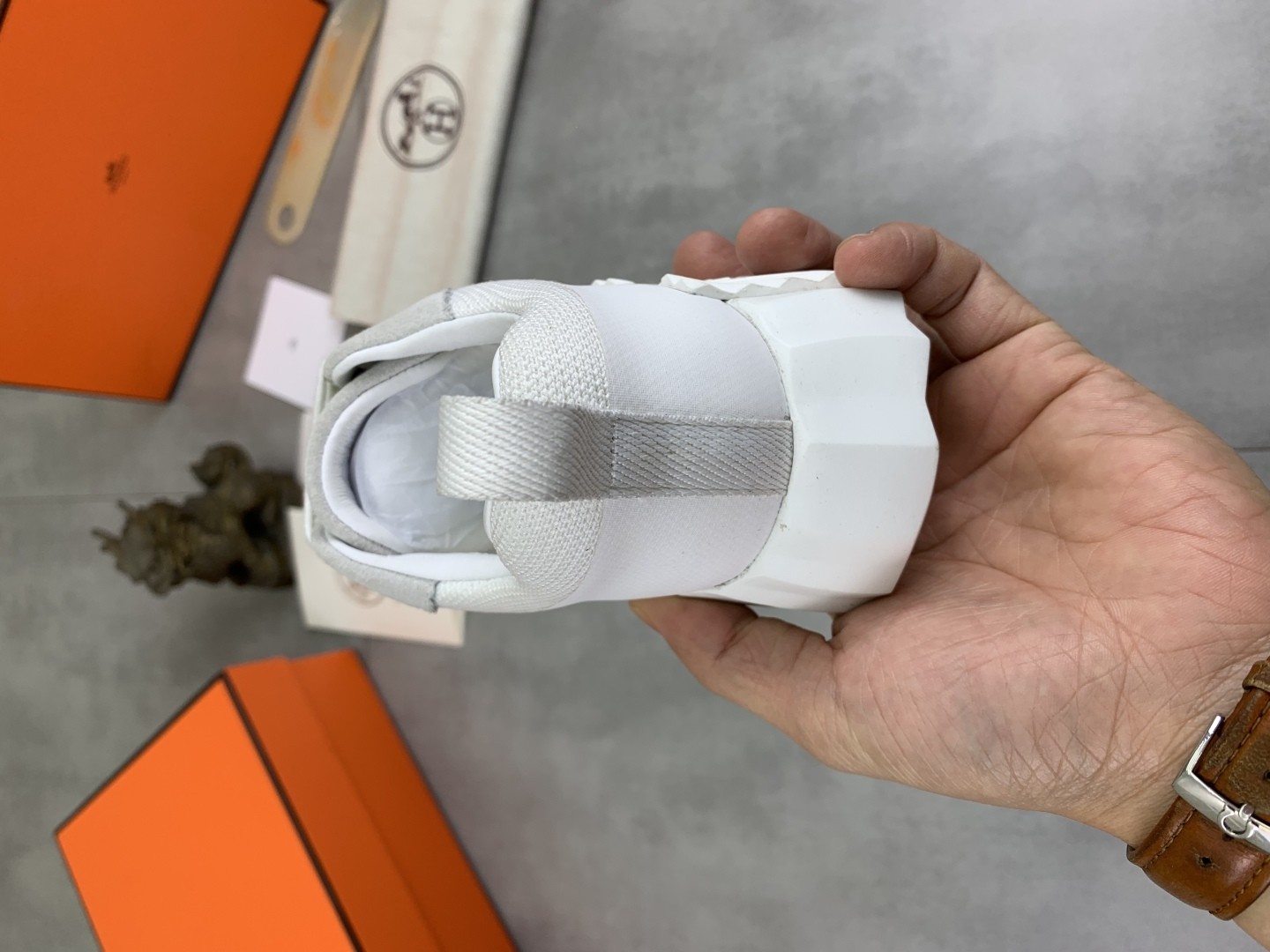 [HERMES-에르메스]  에르메스  바운싱 스니커즈 남여공용