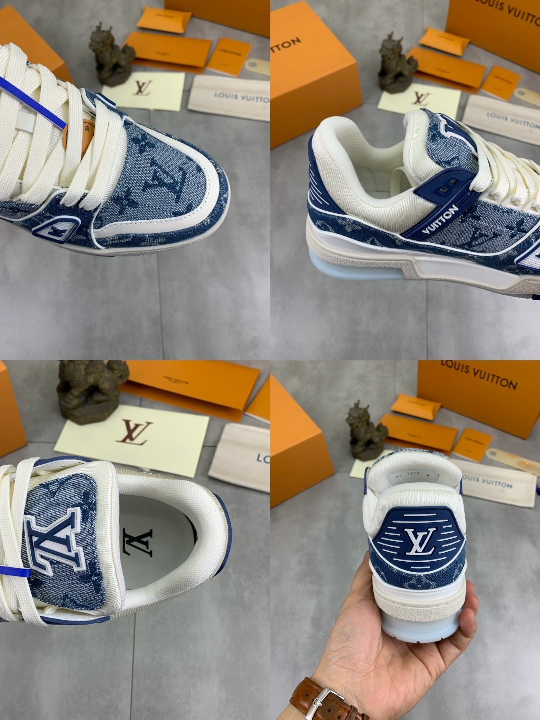 [LOUIS VUITTON-루이비통] 루이비통 트레이너 스니커즈 남여공용