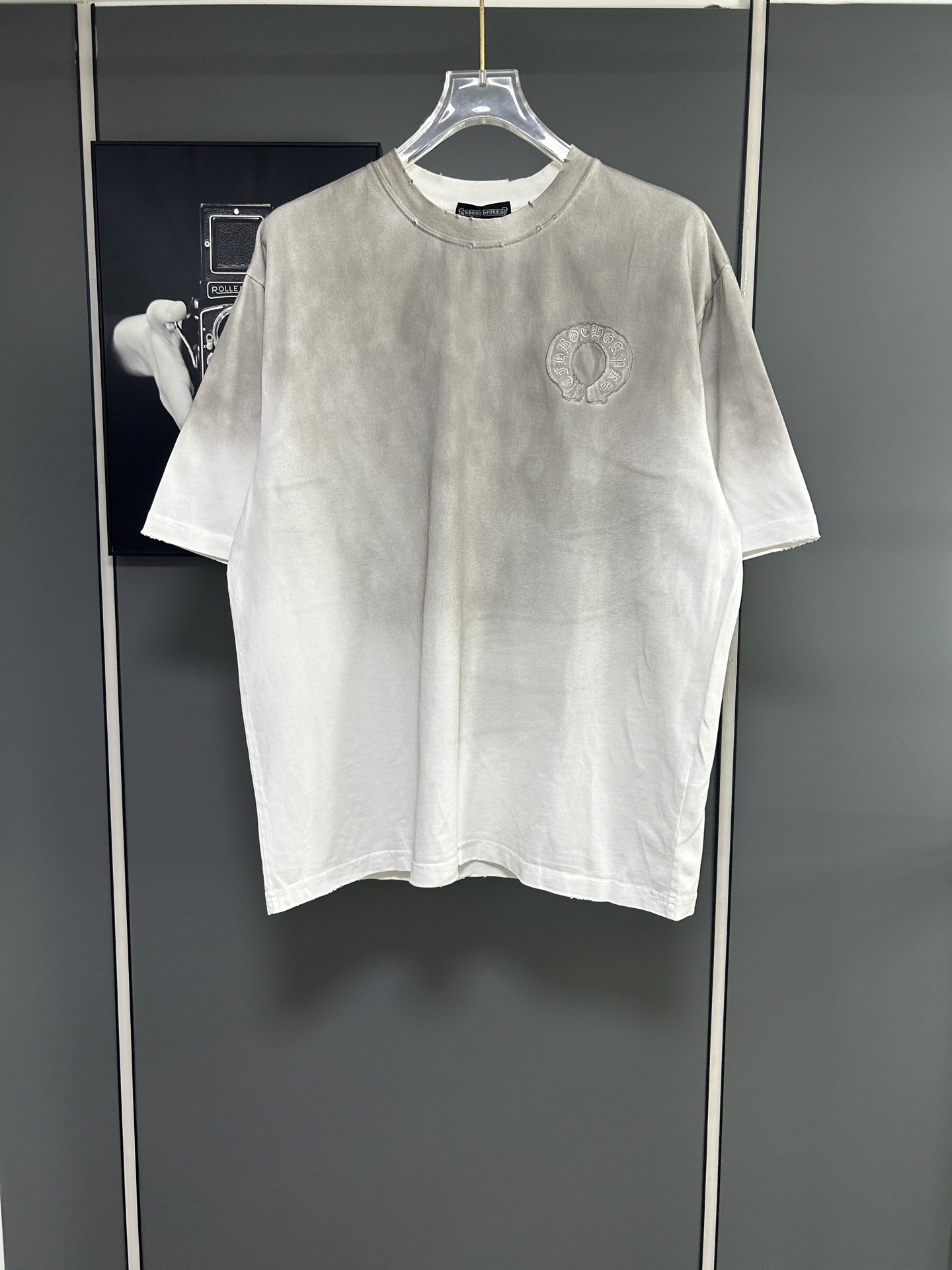 [CHROM HEARTS -크롬하츠]  크롬하츠 로고 포켓  티셔츠