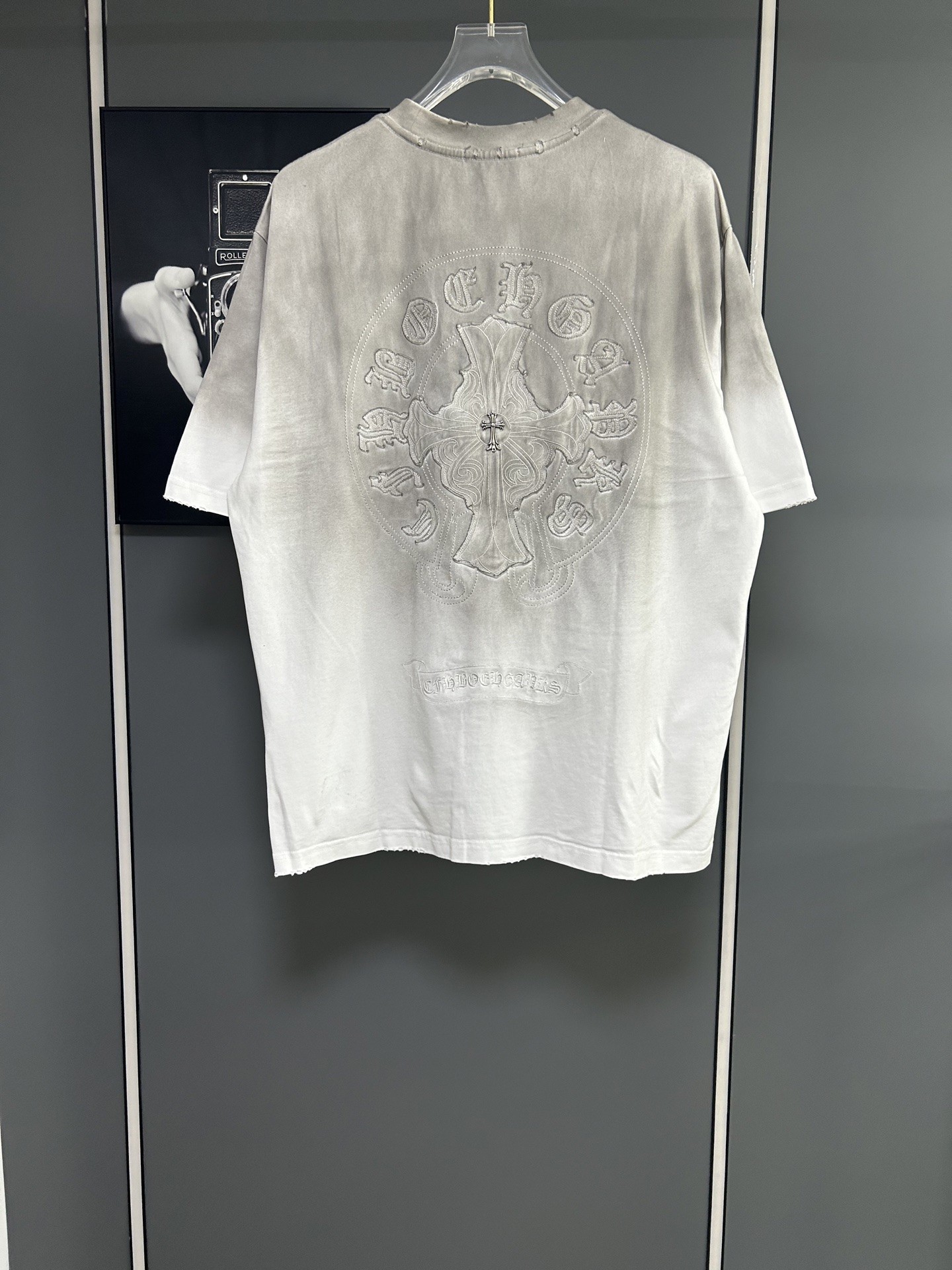 [CHROM HEARTS -크롬하츠]  크롬하츠 로고 포켓  티셔츠