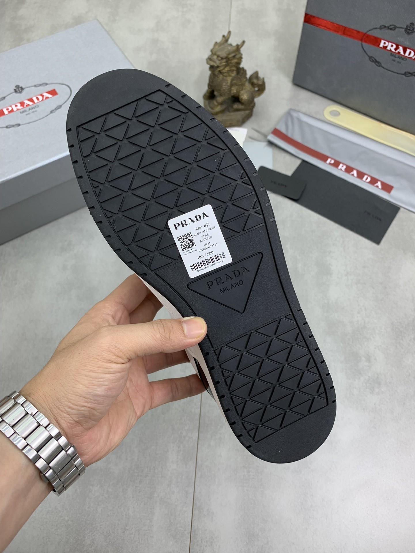 [LOUIS VUITTON-루이비통] 루이비통 로고 오버핏 청바지