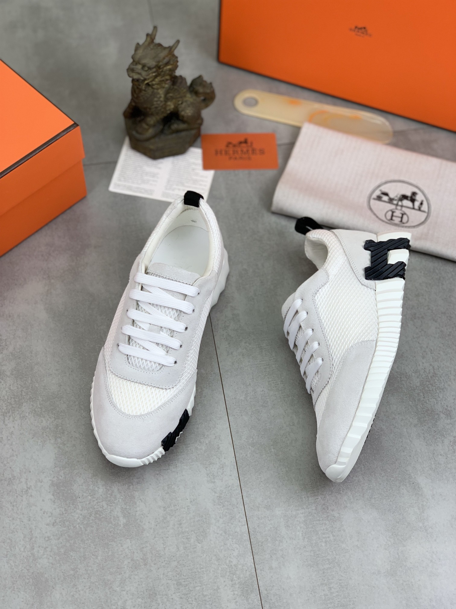 [HERMES-에르메스] 에르메스  바운싱 스니커즈  남여공용