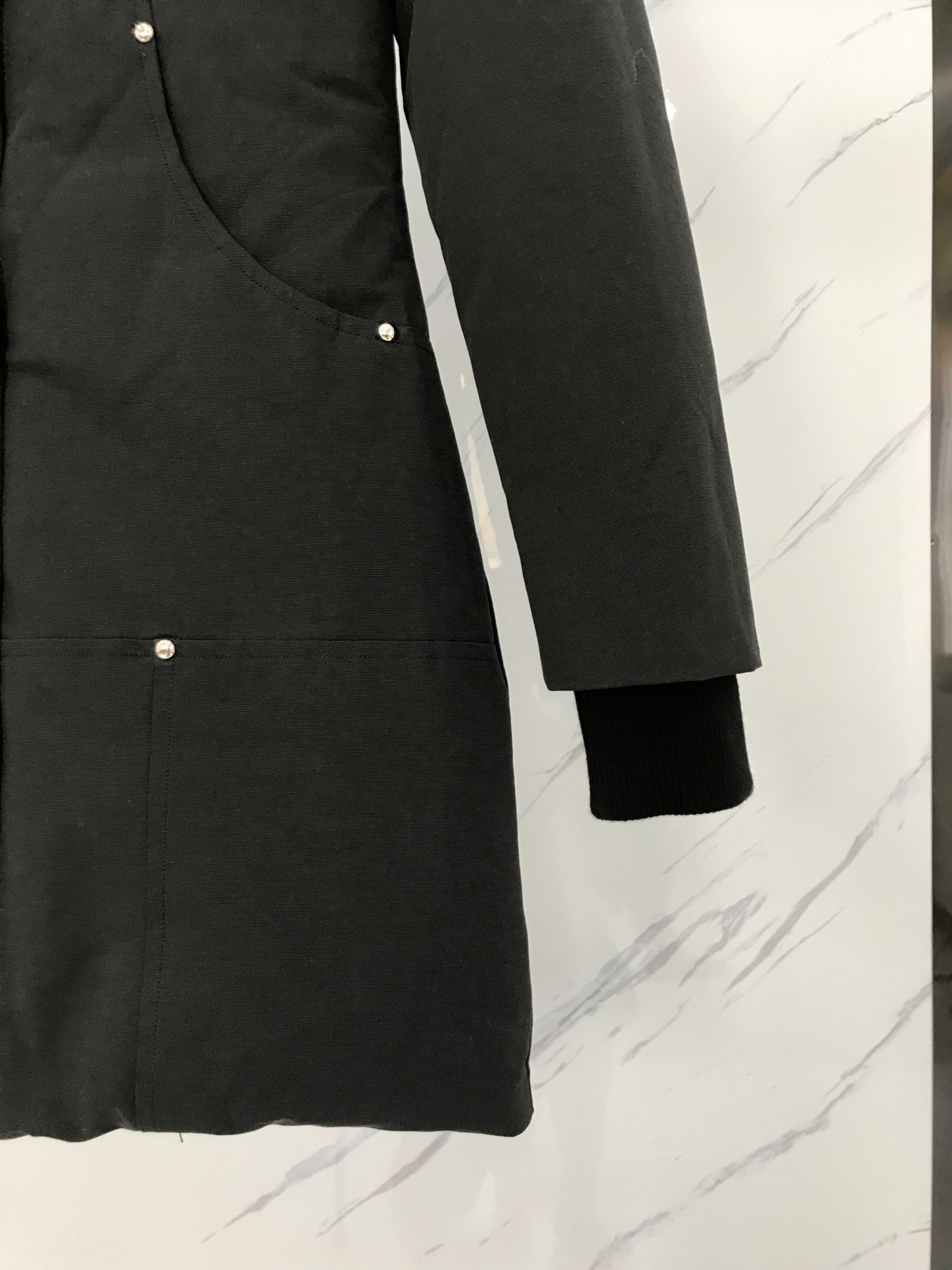 [Moose knuckles -무스너클 ]  무스너클 스틸링 여성 패딩 재킷 블랙