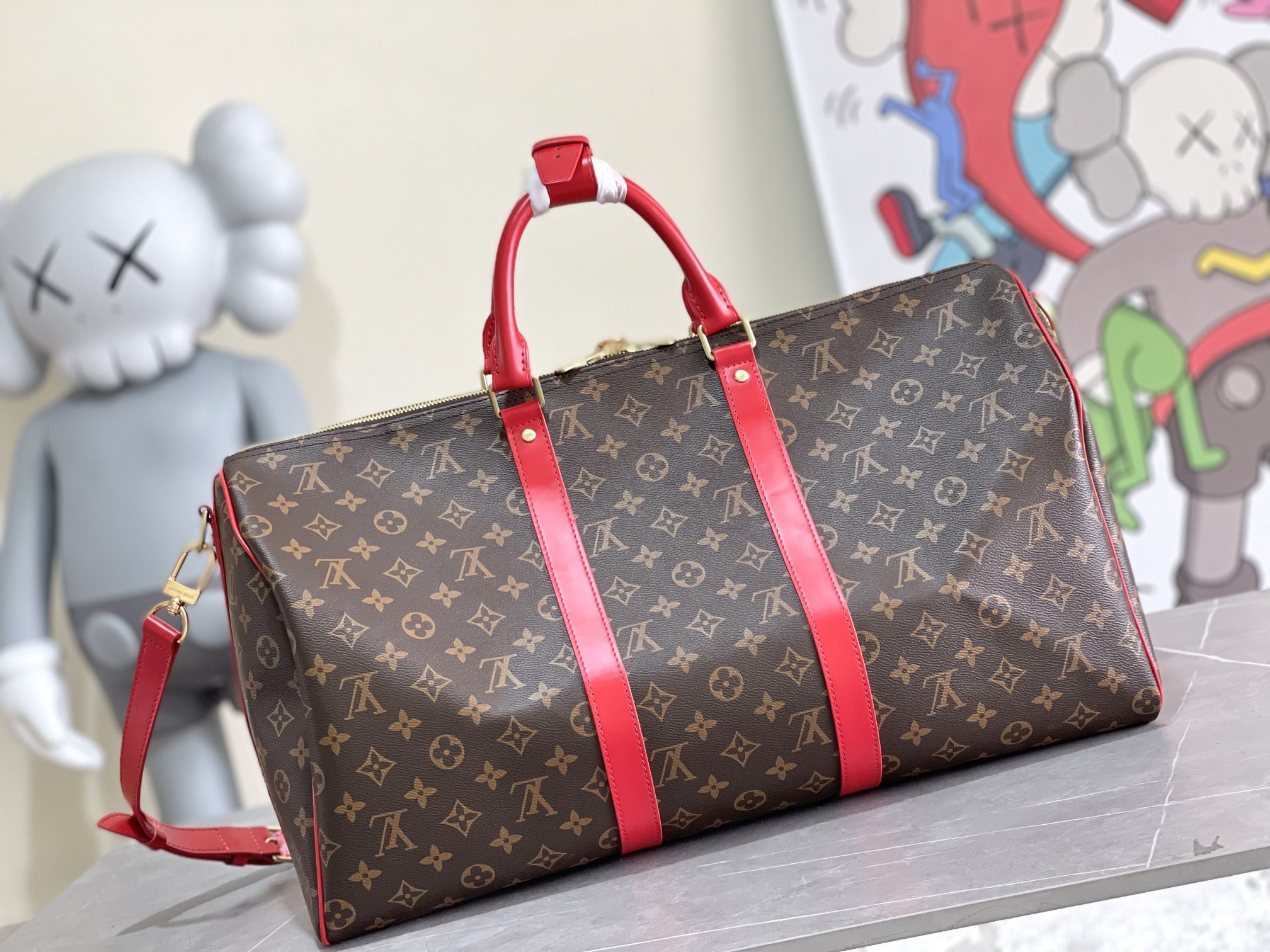 [LOUIS VUITTON-루이비통] 루이비통 모노그램 키폴 반둘리에 50 M44740