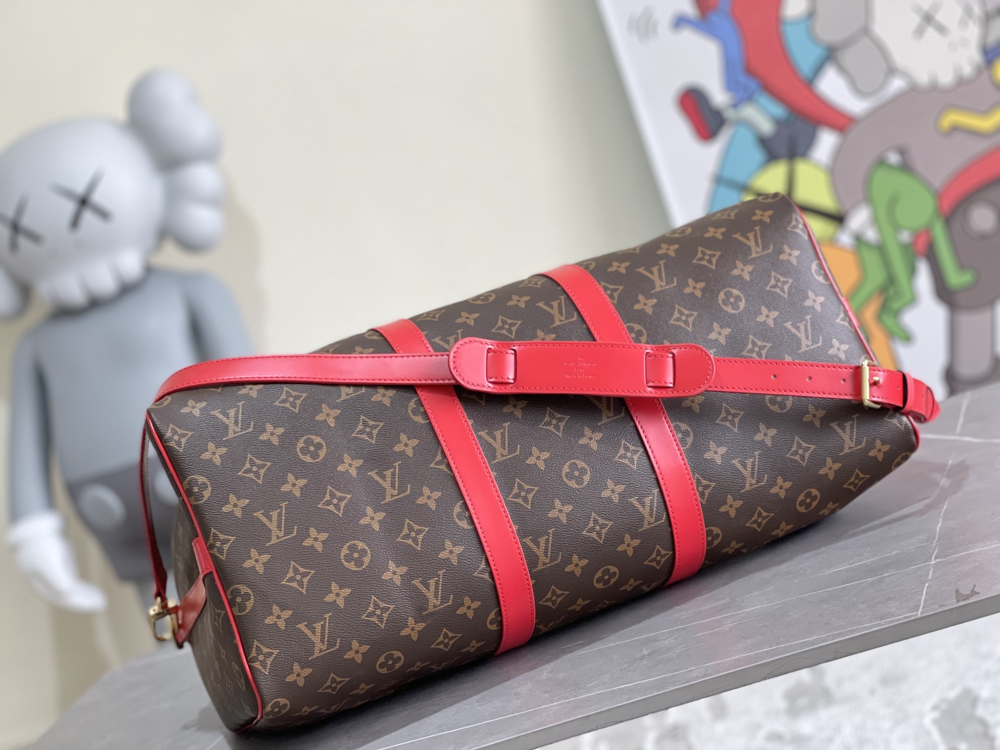[LOUIS VUITTON-루이비통] 루이비통 모노그램 키폴 반둘리에 50 M44740
