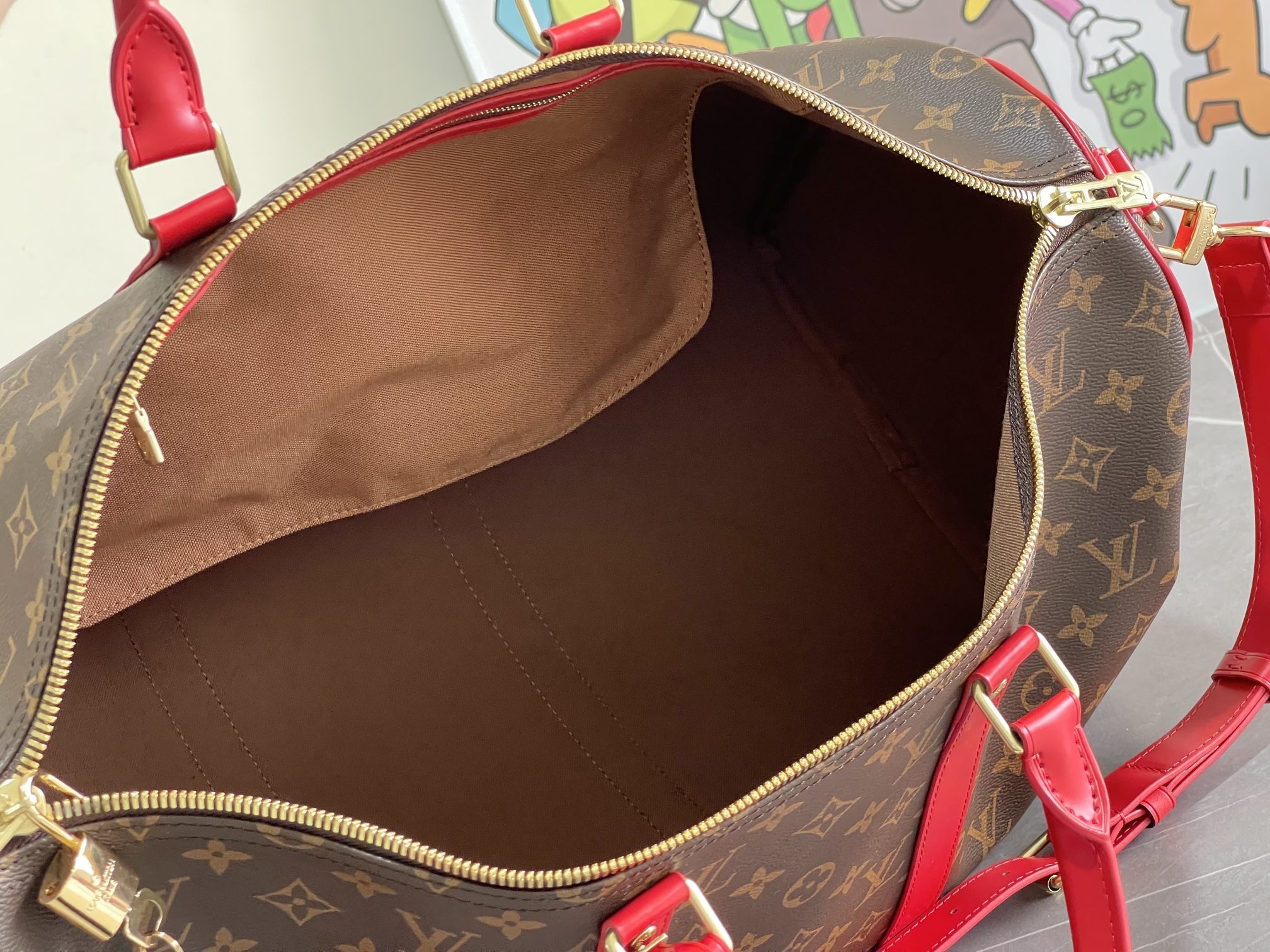 [LOUIS VUITTON-루이비통] 루이비통 모노그램 키폴 반둘리에 50 M44740