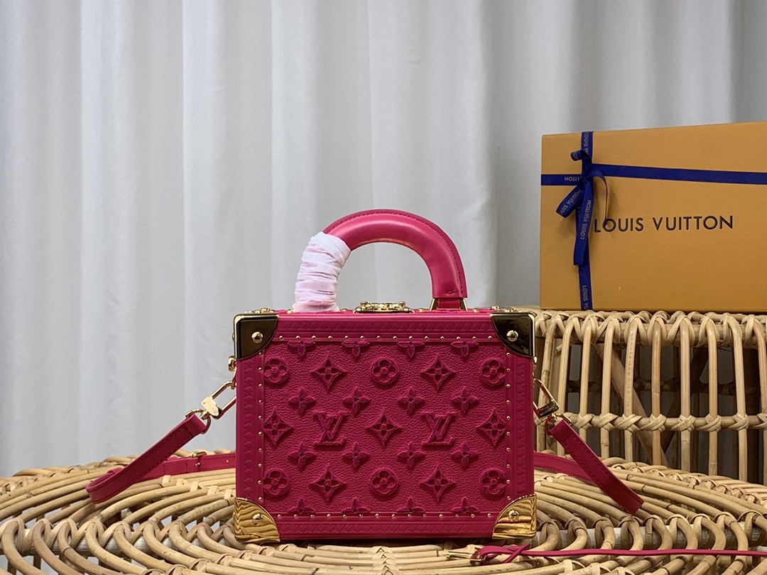 루이비통 LV VALISETTE TRESOR 직사각 탑핸들 숄더 백