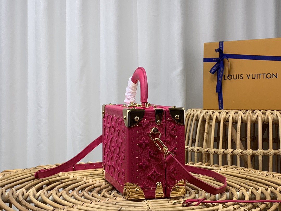 루이비통 LV VALISETTE TRESOR 직사각 탑핸들 숄더 백