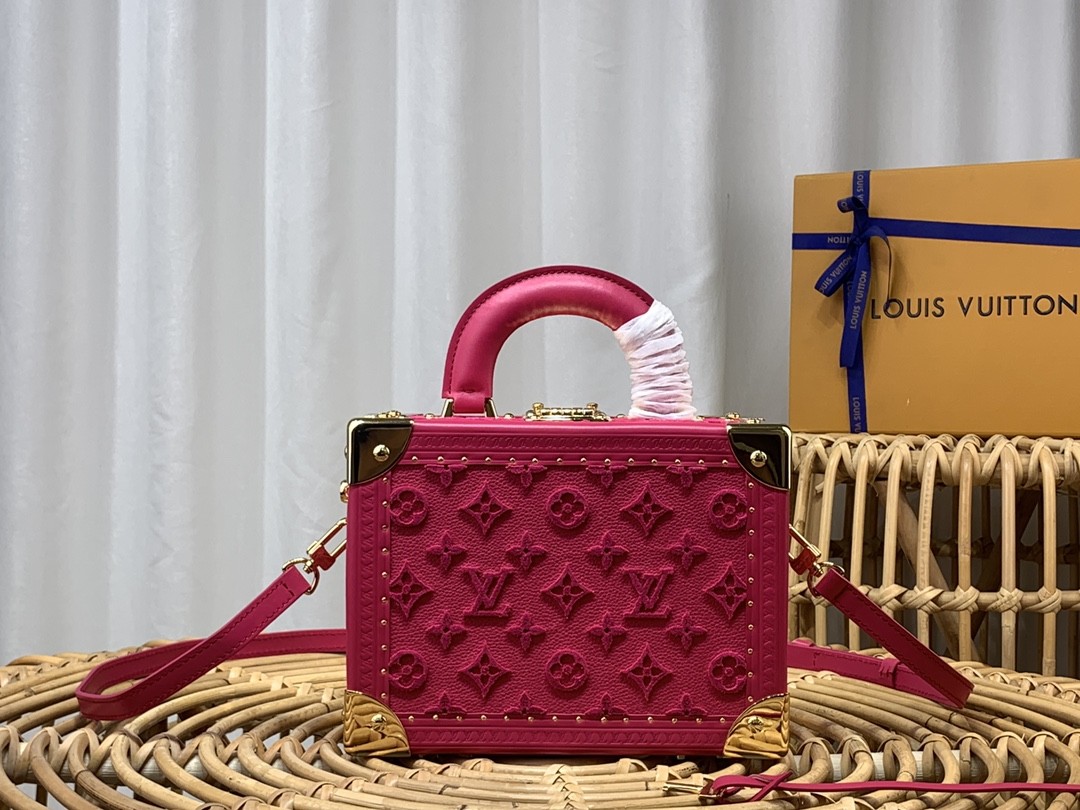 루이비통 LV VALISETTE TRESOR 직사각 탑핸들 숄더 백