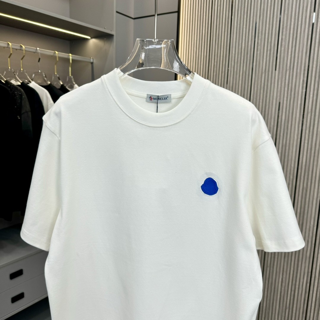 [MONCLER-몽클레어] 몽클레어 오버사이즈 티셔츠 화이트