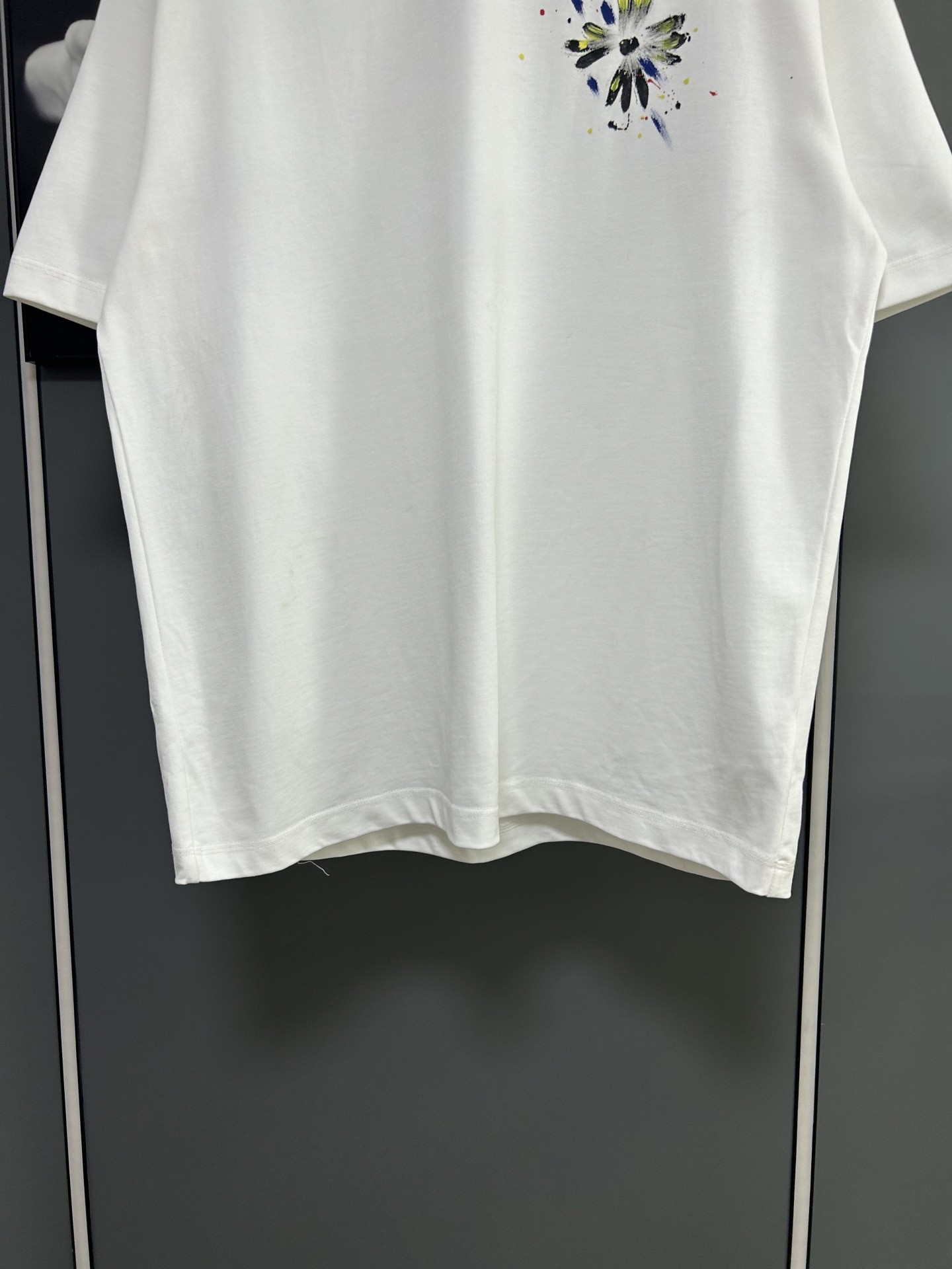 [CHROM HEARTS -크롬하츠] 크롬하츠 남녀공용  로고 반팔 티셔츠 블랙 화이트