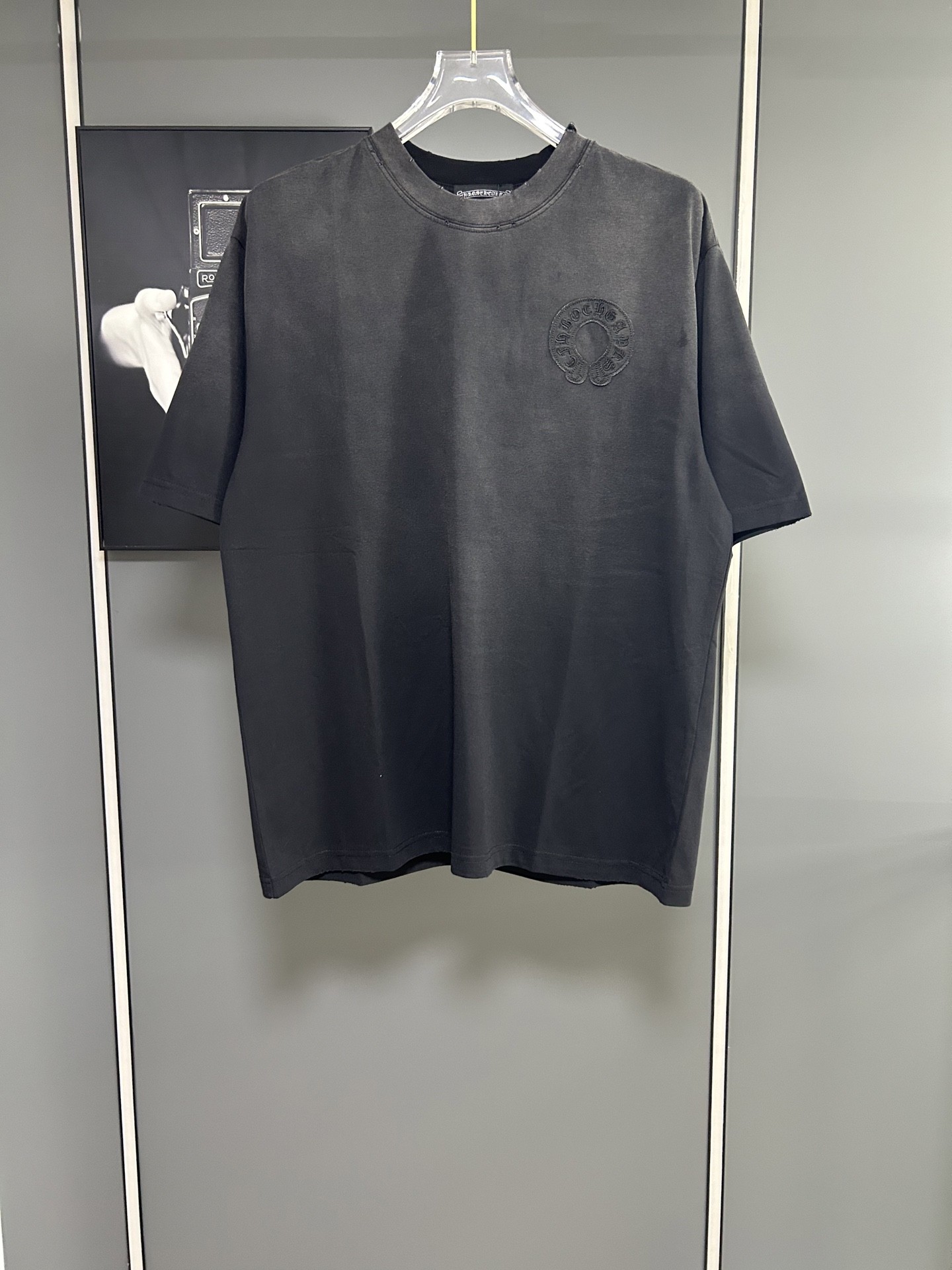 [CHROM HEARTS -크롬하츠] 크롬하츠 로고 포켓 티셔츠  반팔티