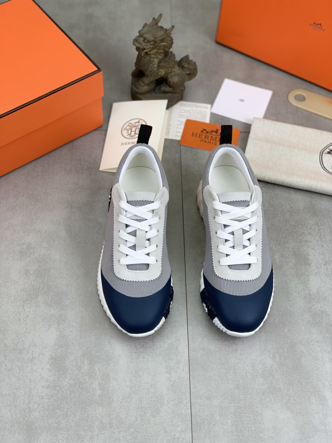 [HERMES-에르메스]  에르메스 바운싱 스니커즈 남여공용
