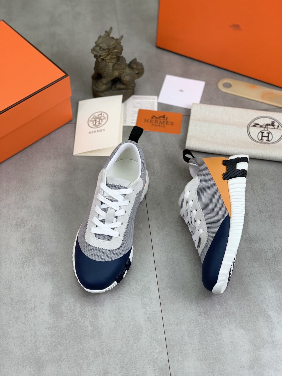 [HERMES-에르메스]  에르메스 바운싱 스니커즈 남여공용