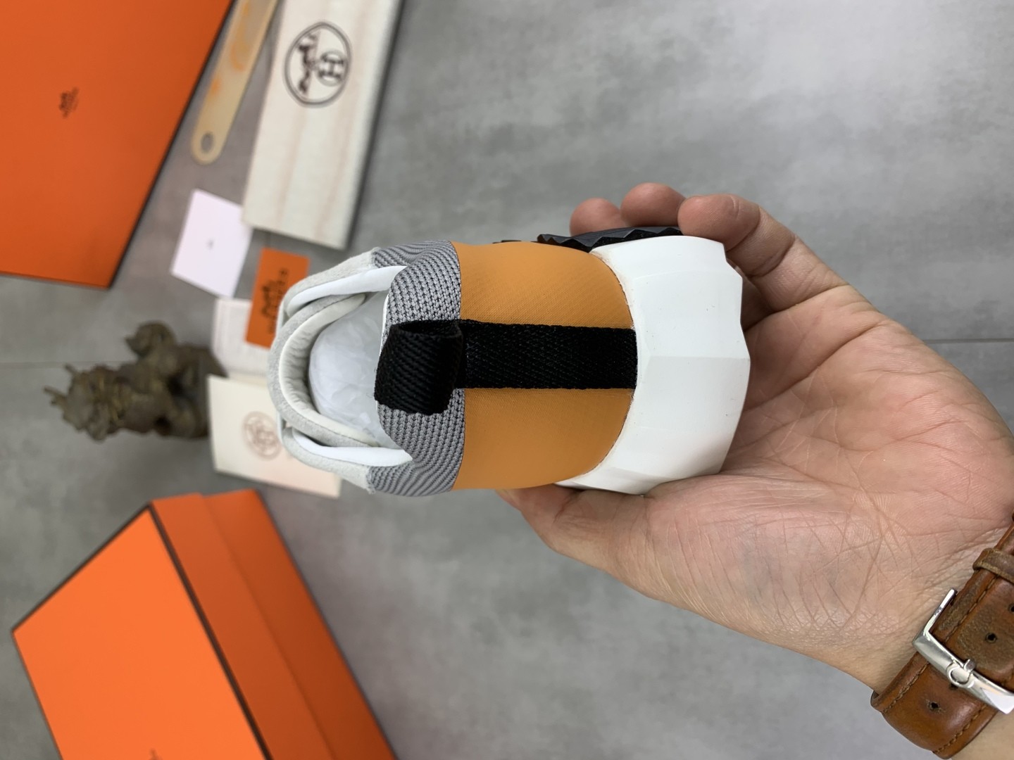 [HERMES-에르메스]  에르메스 바운싱 스니커즈 남여공용