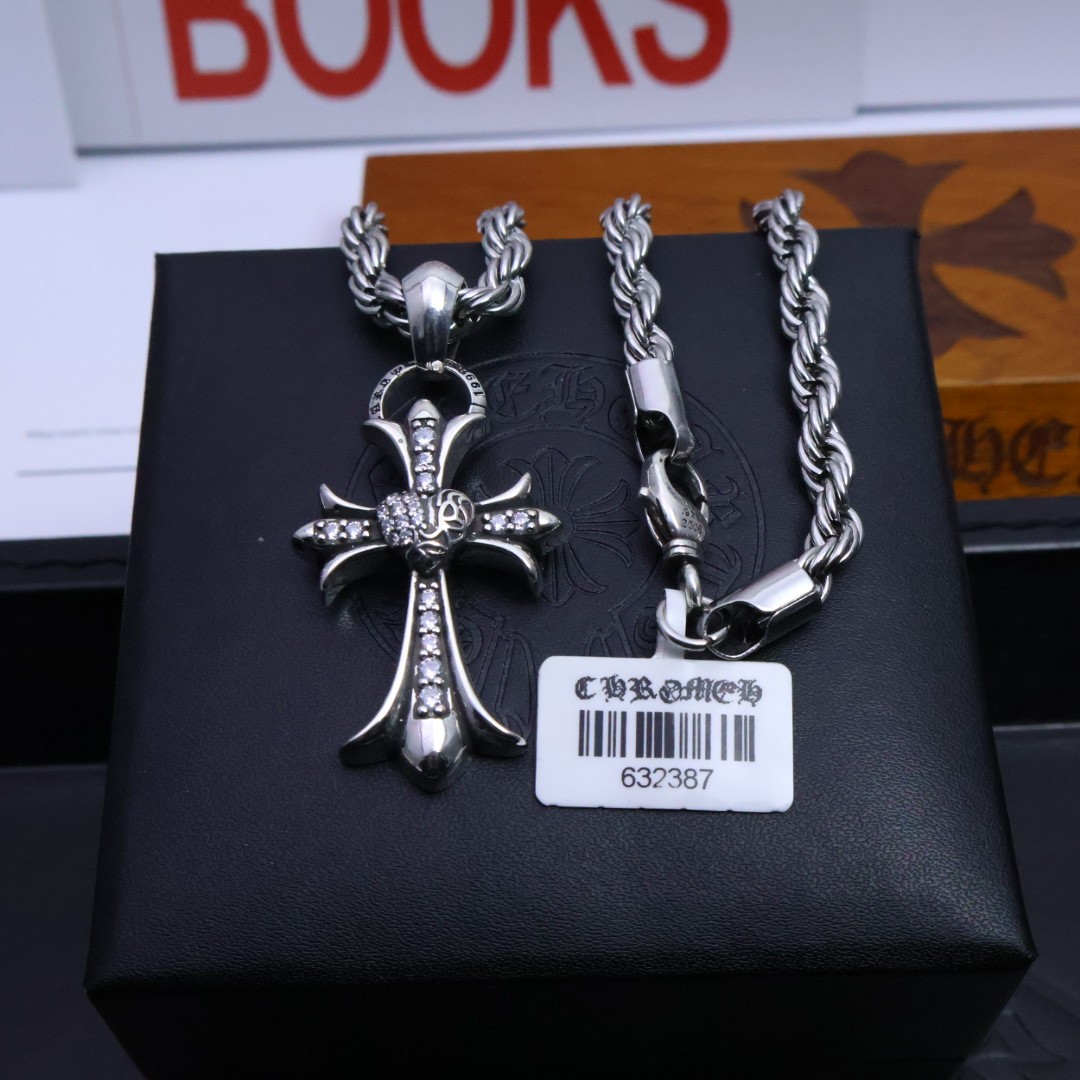 [CHROM HEARTS -크롬하츠] 크롬하츠 십자가 목걸이