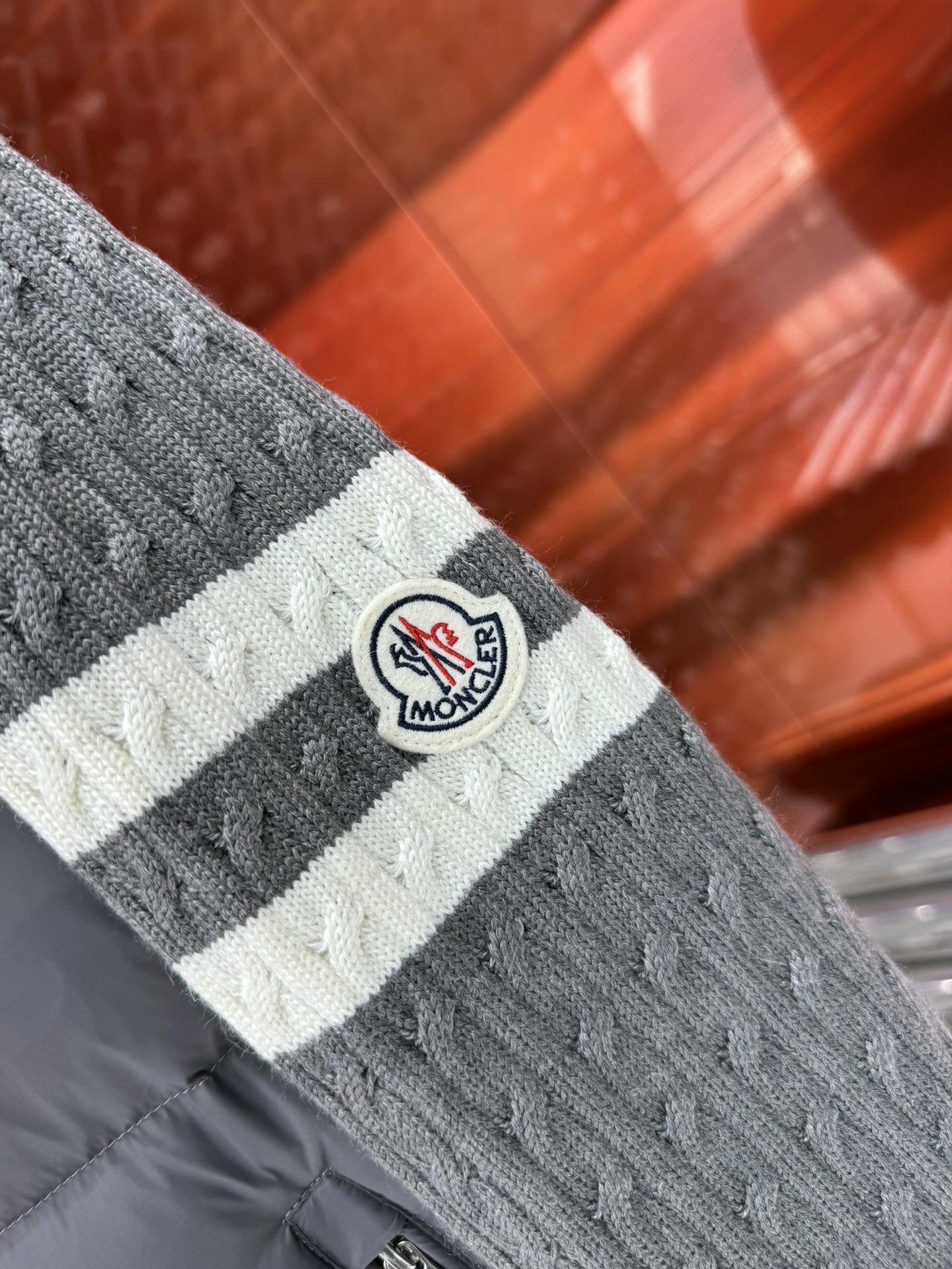 [MONCLER-몽클레어] 몽클레어 니트 패딩