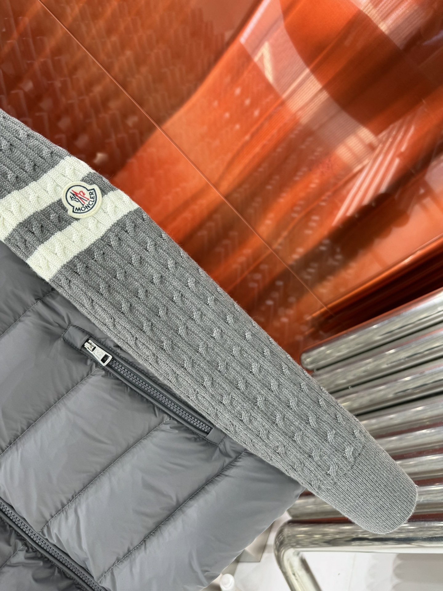 [MONCLER-몽클레어] 몽클레어 니트 패딩