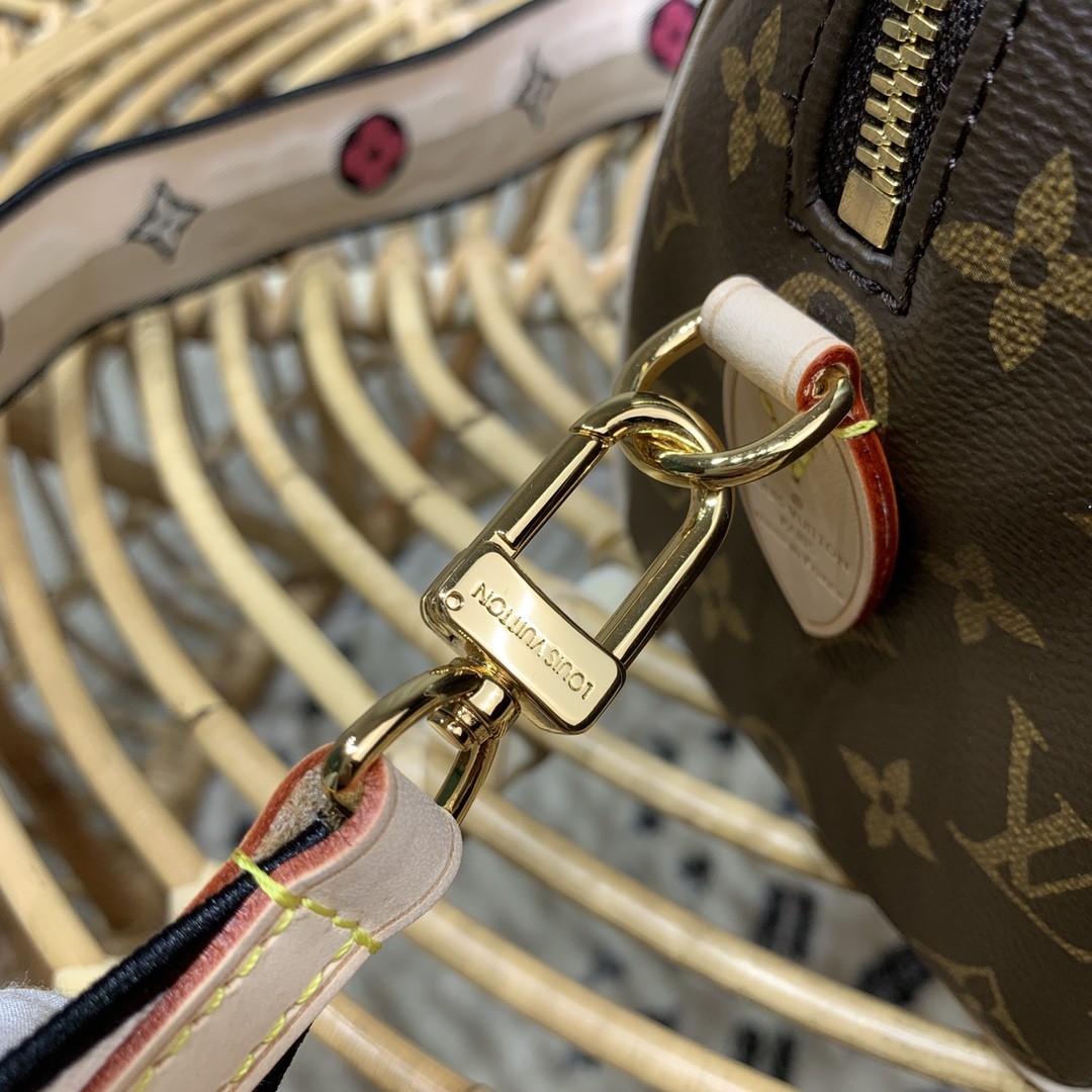 루이비통  스피디 반둘리에 20 (블랙,웨빙)