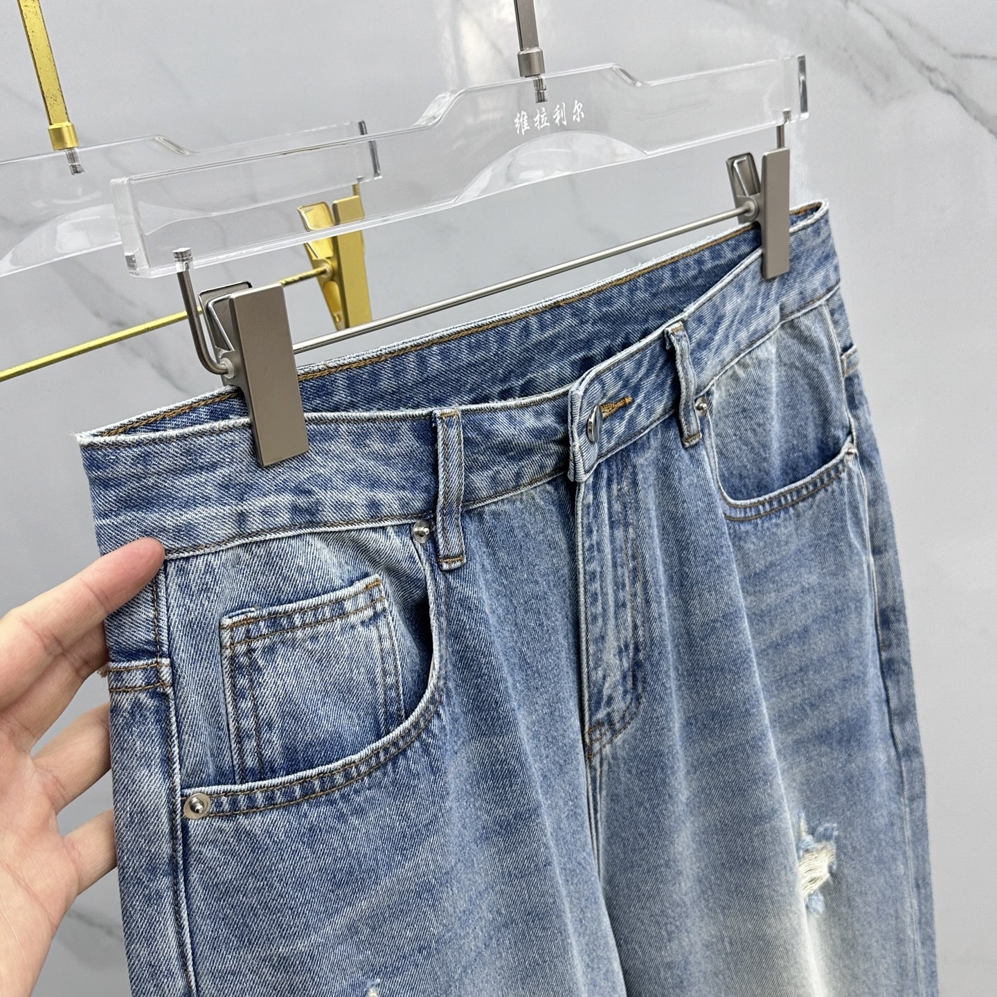 [MONCLER-몽클레어] 몽클레어 헤론프레스톤 청바지