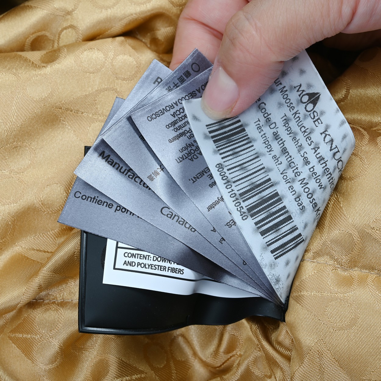 [Moose knuckles -무스너클 ]   무스너클 여성 봄버 패딩 자켓