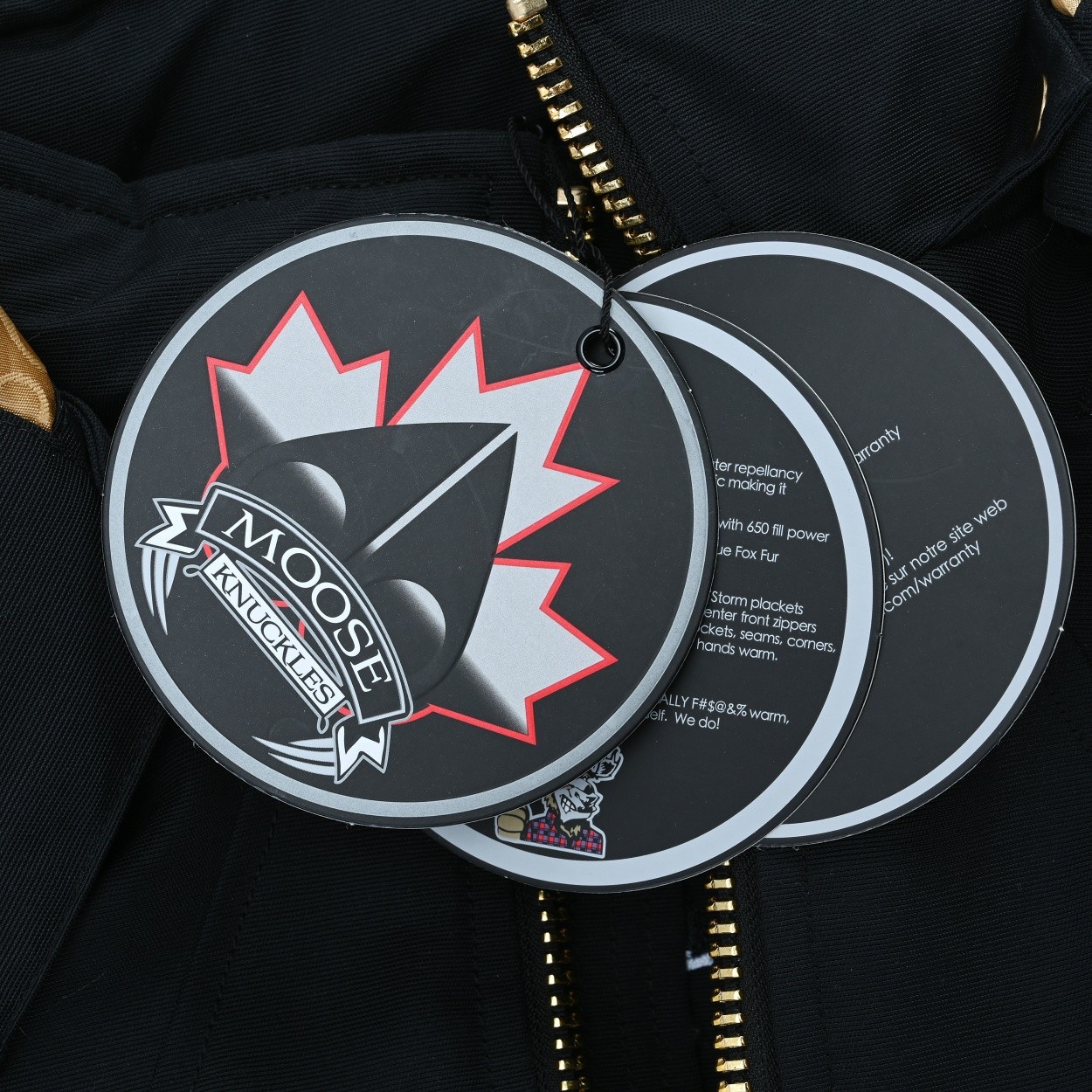 [Moose knuckles -무스너클 ]   무스너클 여성 봄버 패딩 자켓