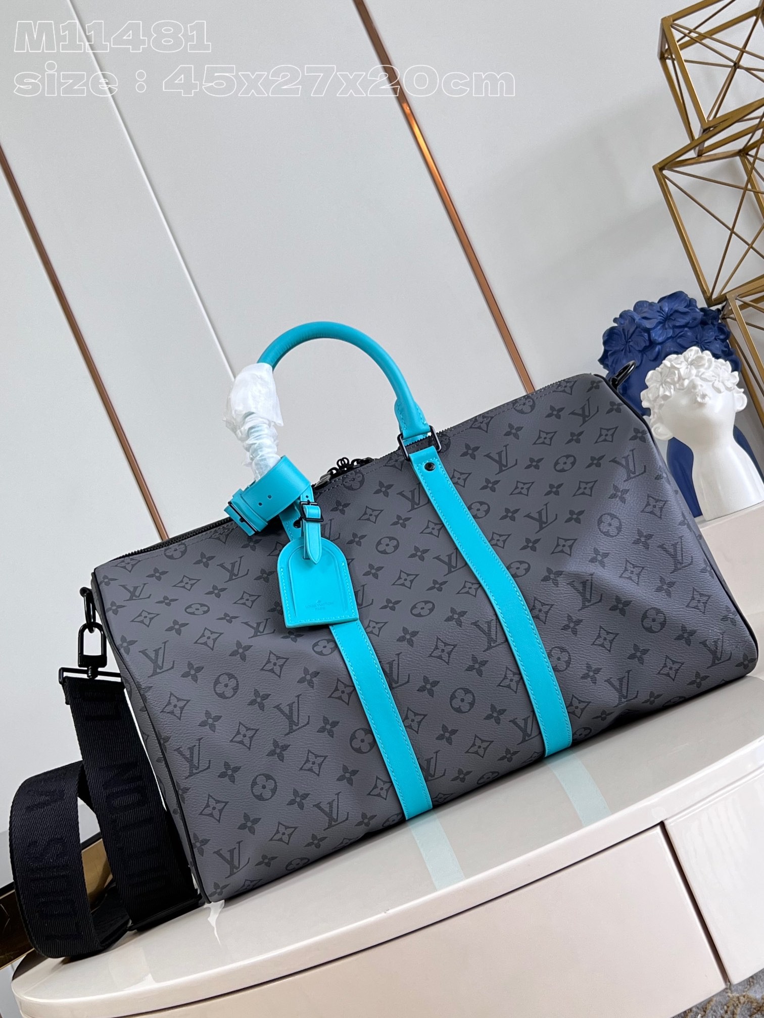 [LOUIS VUITTON-루이비통]  루이비통 모노그램 키폴 반둘리에 45 M1148