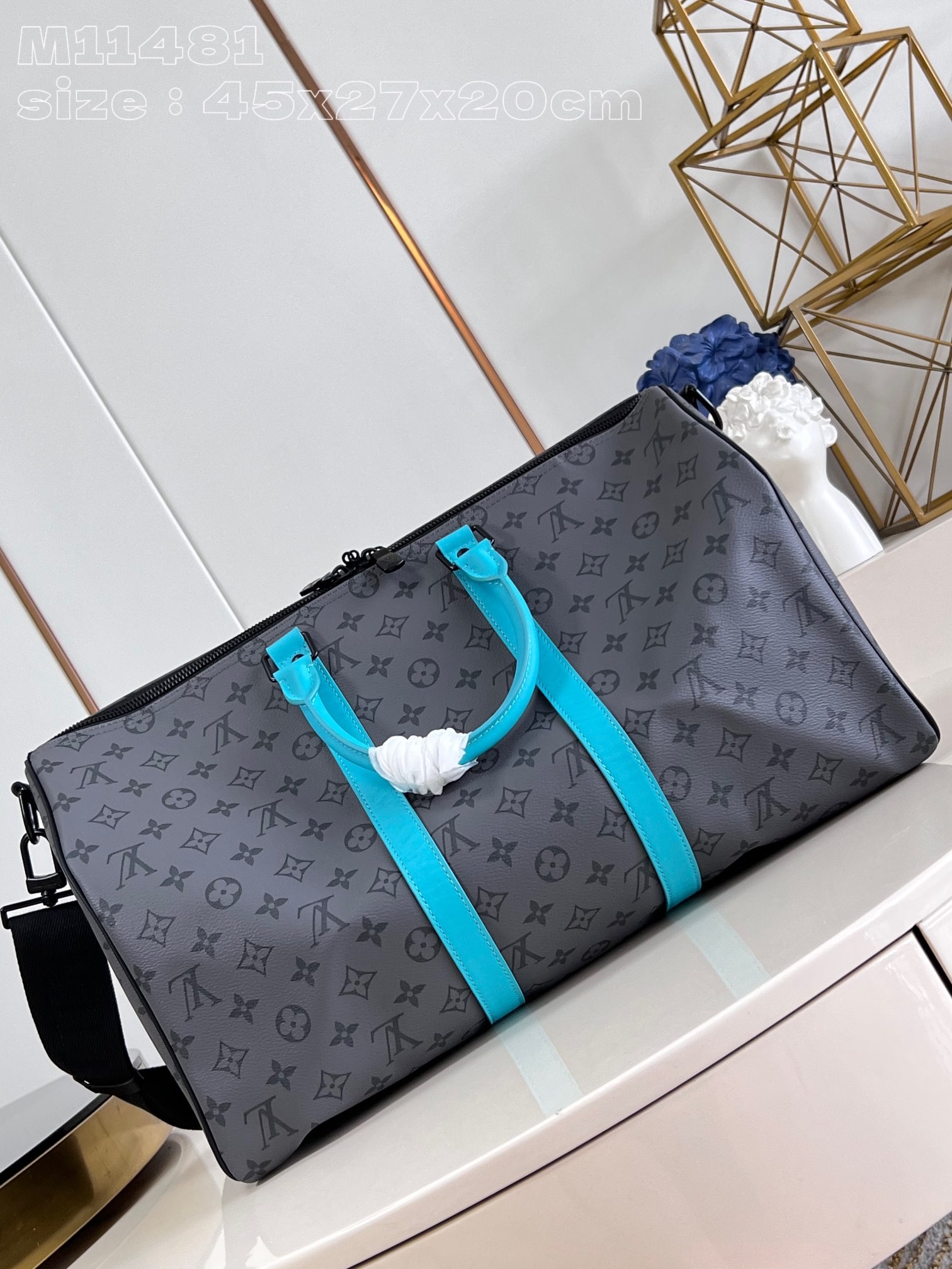 [LOUIS VUITTON-루이비통]  루이비통 모노그램 키폴 반둘리에 45 M1148