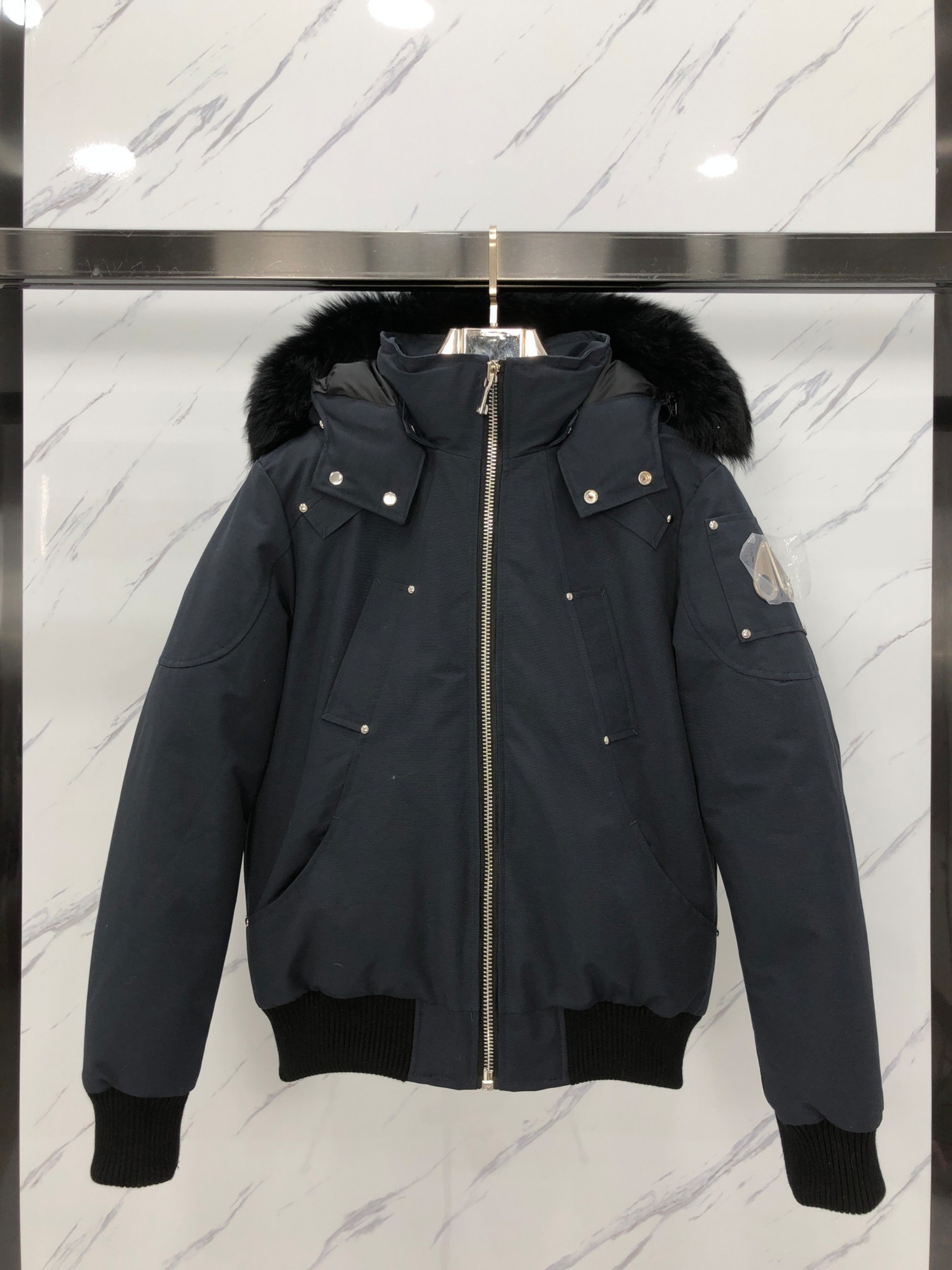 [Moose knuckles -무스너클 ]  무스너클 발리스틱 봄버 재킷