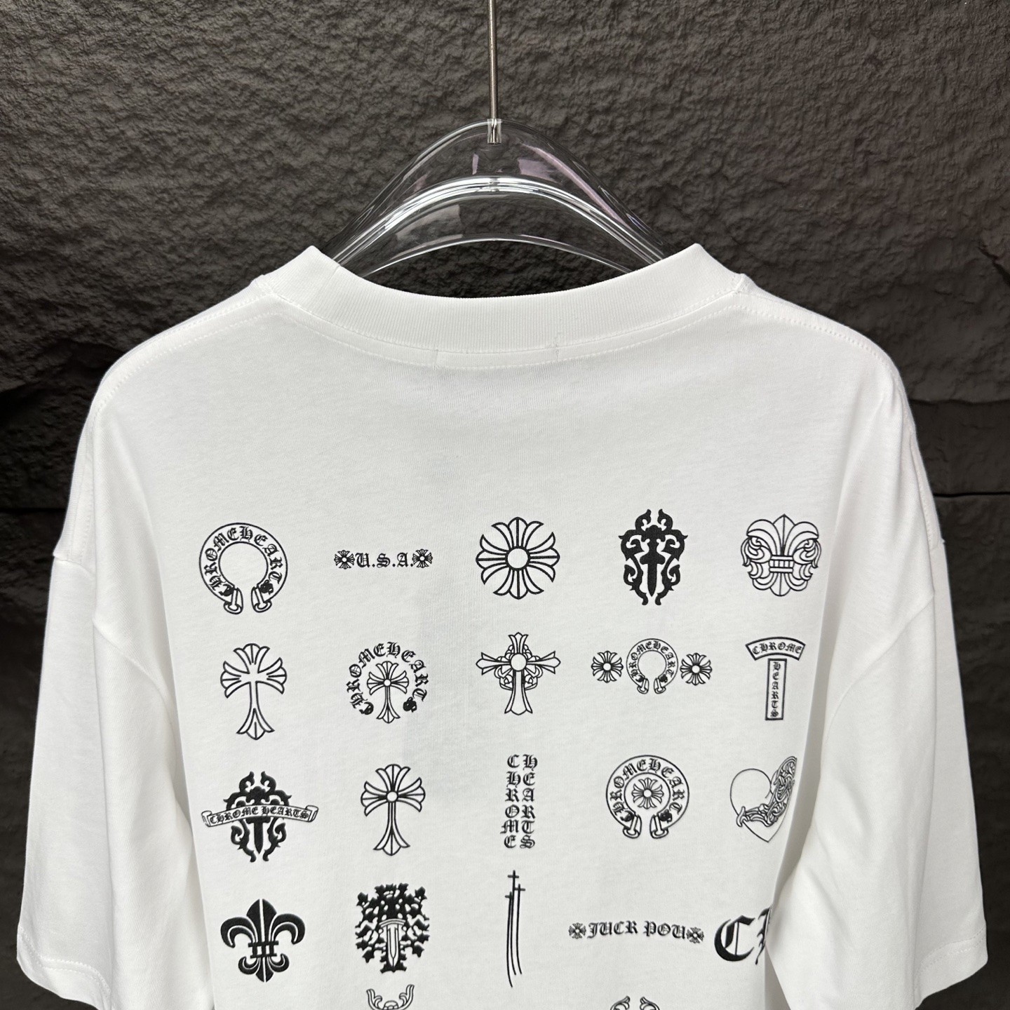 [CHROM HEARTS -크롬하츠] 크롬하츠 24ss 코튼 티셔츠 화이트