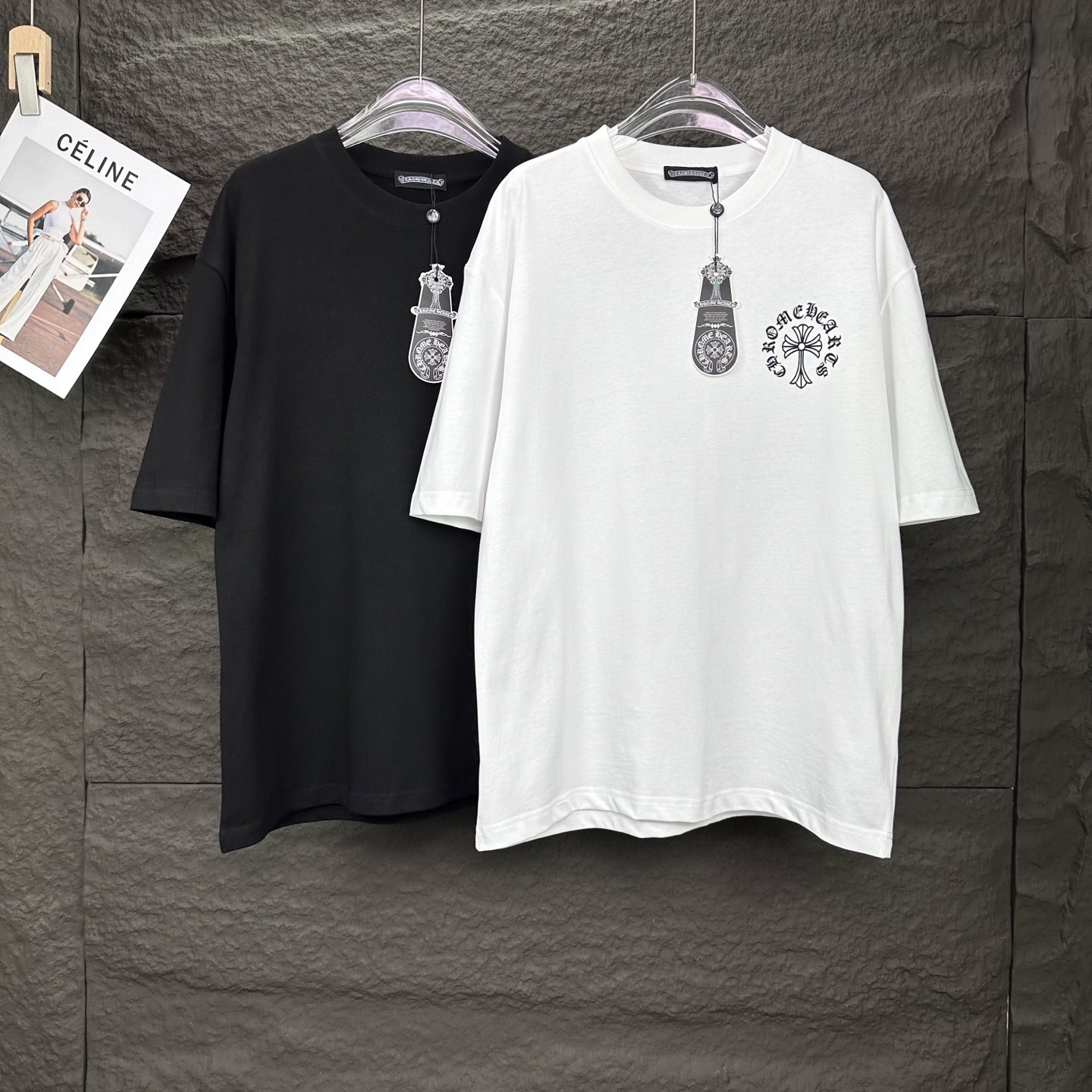 [CHROM HEARTS -크롬하츠] 크롬하츠 24ss 코튼 티셔츠 화이트