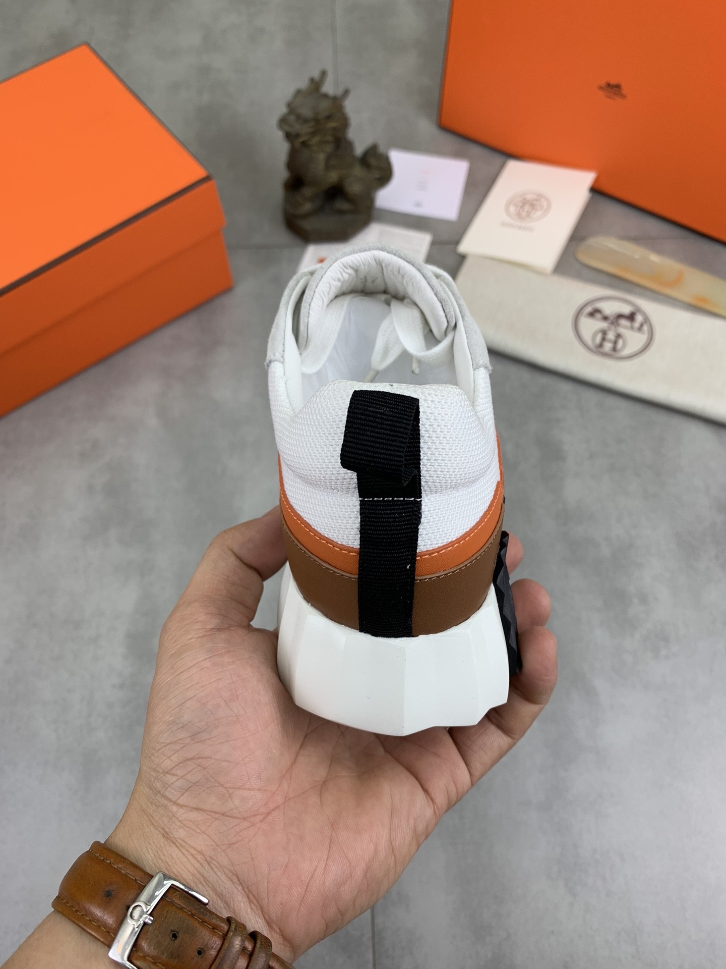 [HERMES-에르메스] 에르메스 바운싱 스니커즈 남여공용